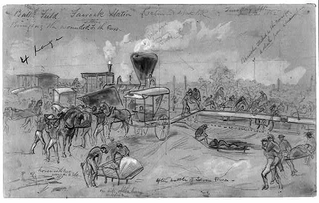 May 31: Joseph E. Johnston Is Wounded at the Battle of Seven Pines