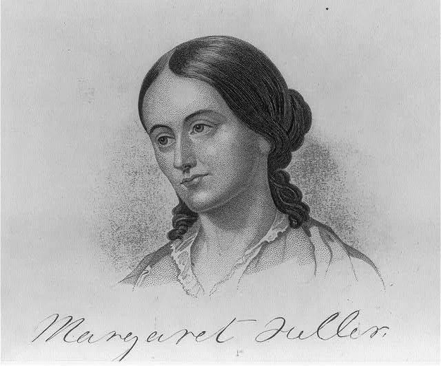 Sketch of Margaret Fuller archived at the Library of Congress