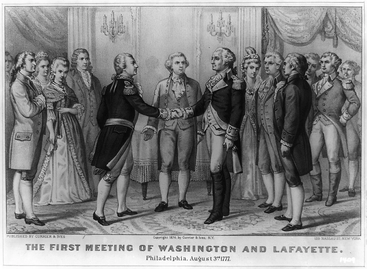 June 13: The Marquis de Lafayette Arrives in America
