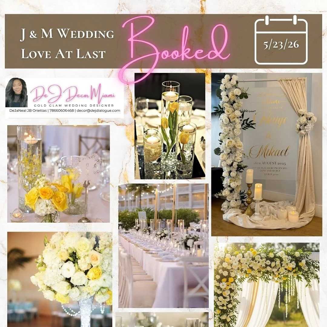 So excited for the beautiful Love at Last Wedding for J & M @islabellabeachresort 5.23.26 π we love a good getaway and are excited for this pastel yellow & royal blue combo! 2026 dates are booking now, comment love to get schedule your FREE