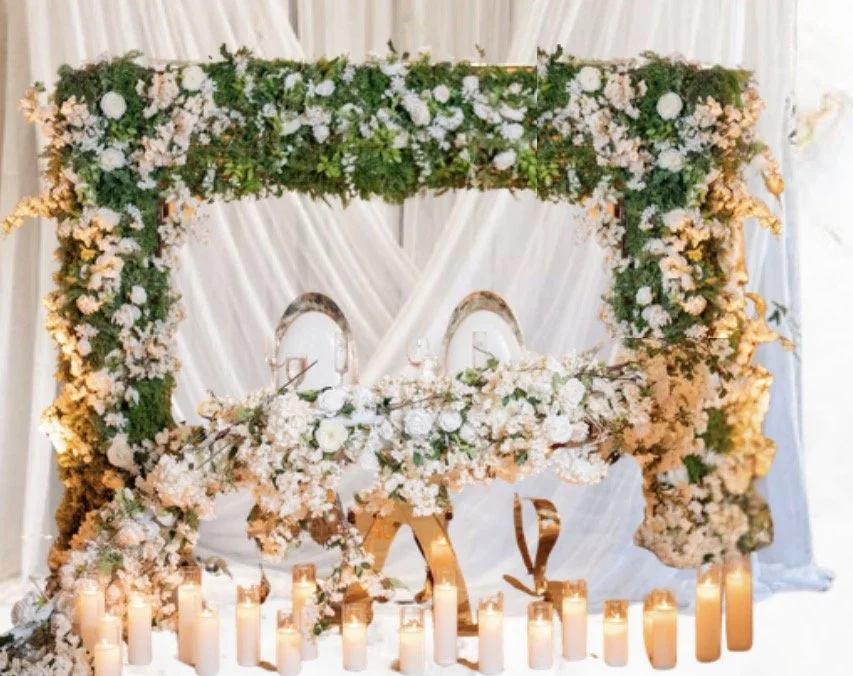 Greenery Floral Arch