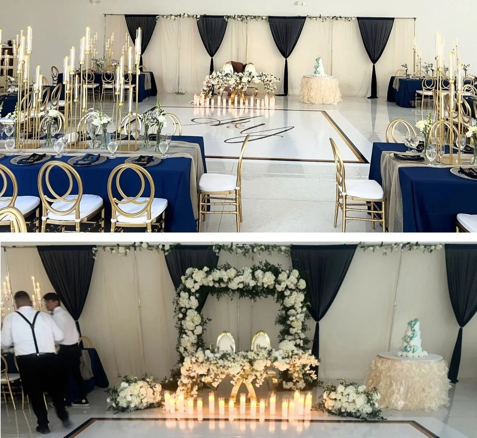 Custom Drape Designs 10 ft High