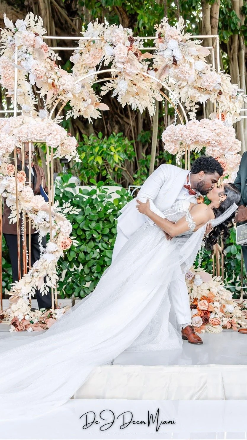 Glam Wedding Planning & Florals | Coral Gables Country Club Nia & Malik 4/25/25