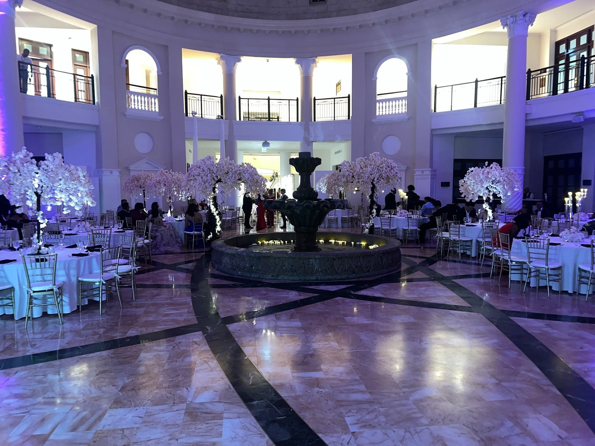 Cherry Blossom Florals & Decor | Hotel Colonnade Southridge High Prom 4/13/2025