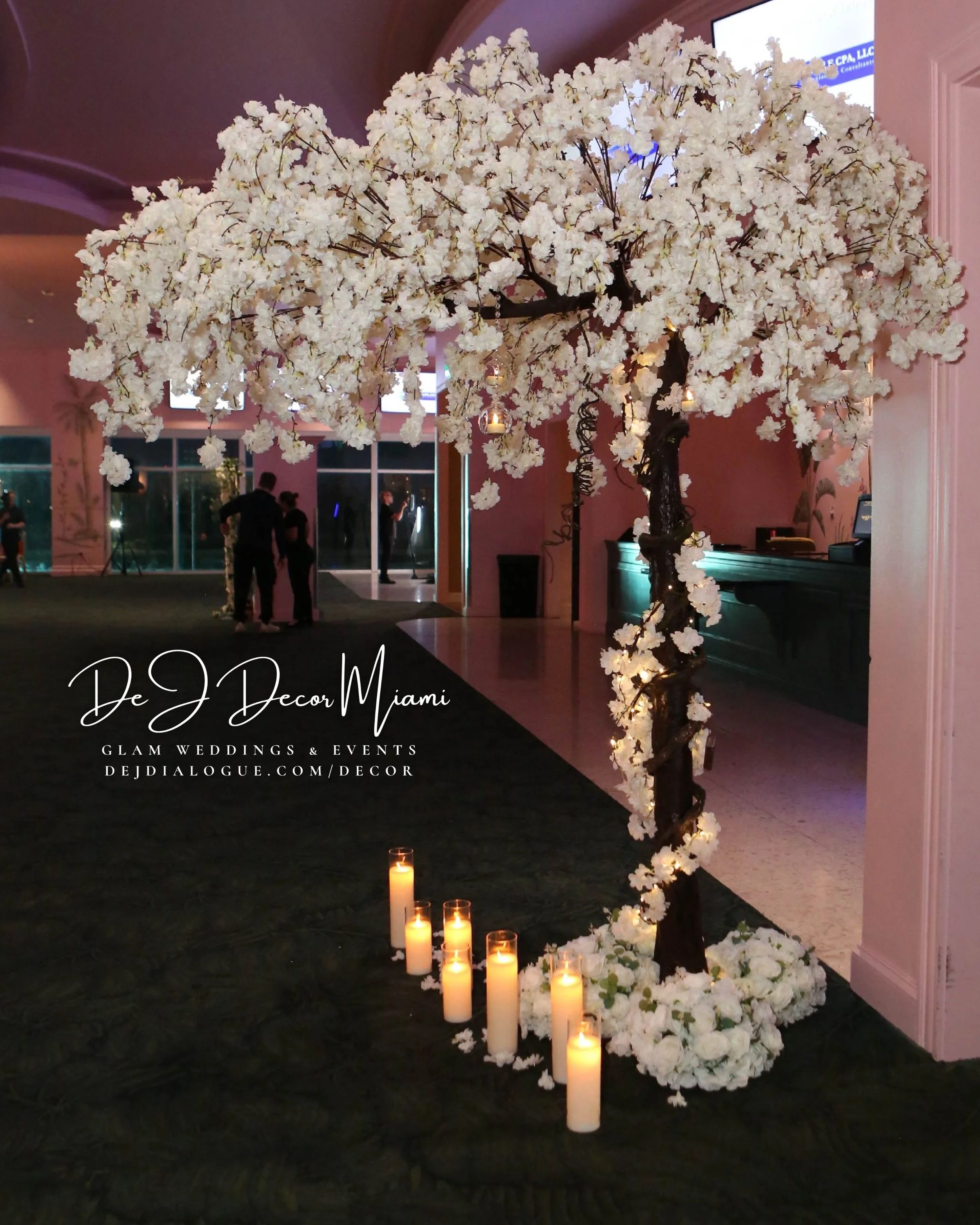 Gulfstream Park All White Cherry Blossom Affair Ms. Esquire Gala