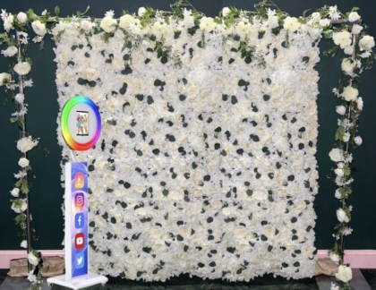 Floral Wall Photobooth