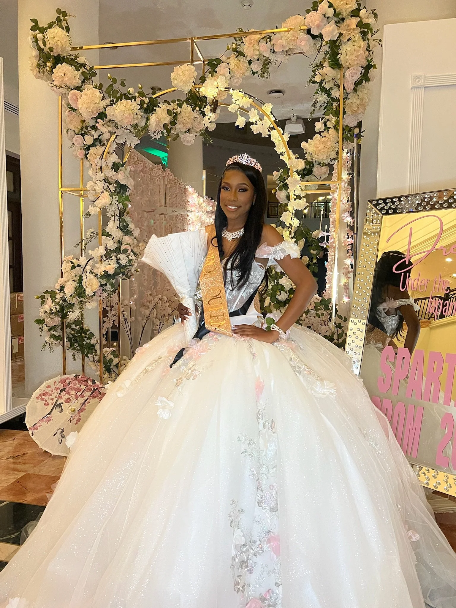 Cherry Blossom Florals & Decor | Hotel Colonnade Southridge High Prom 4/13/2025