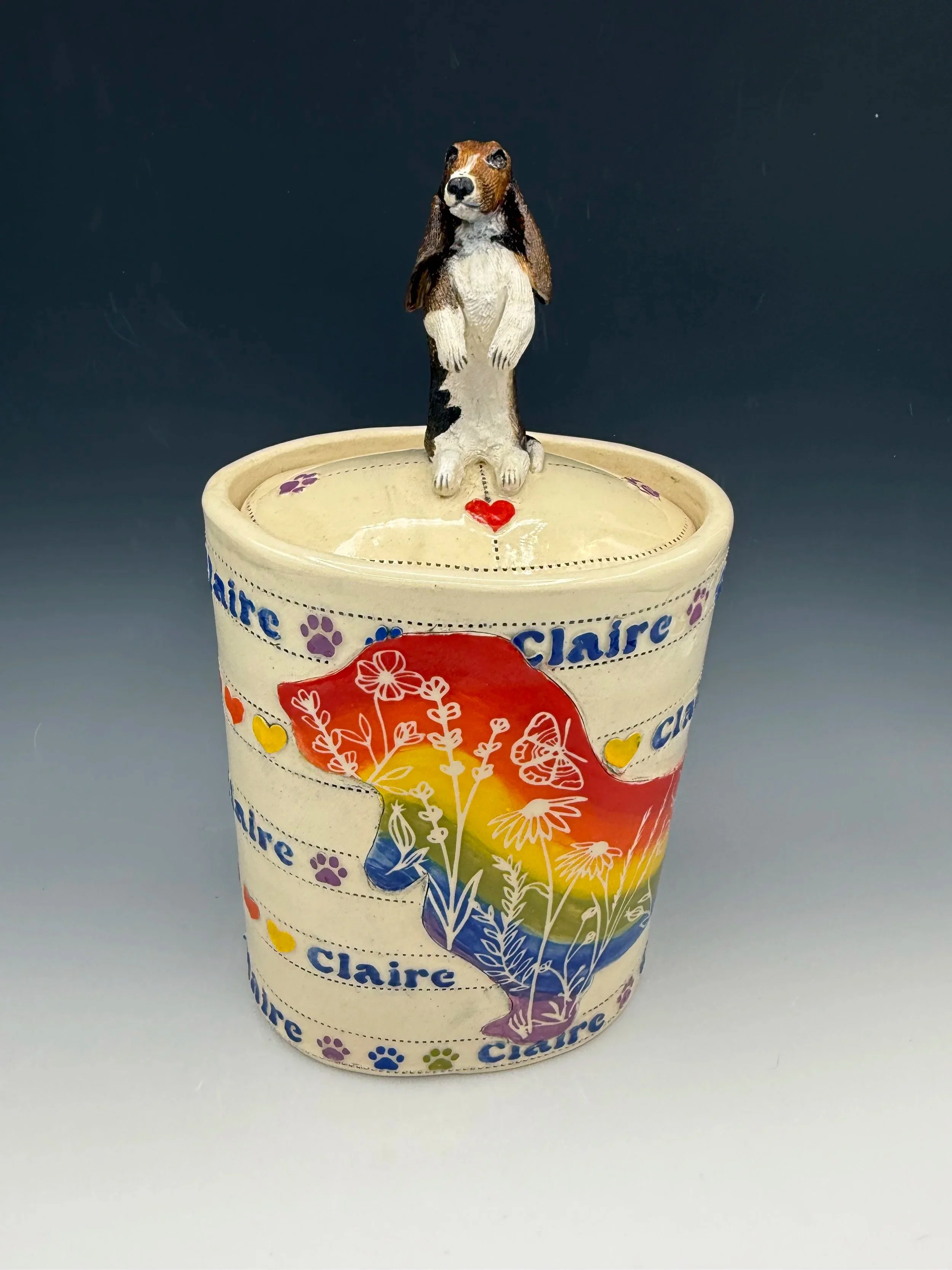 Custom Created Pet Memory Box