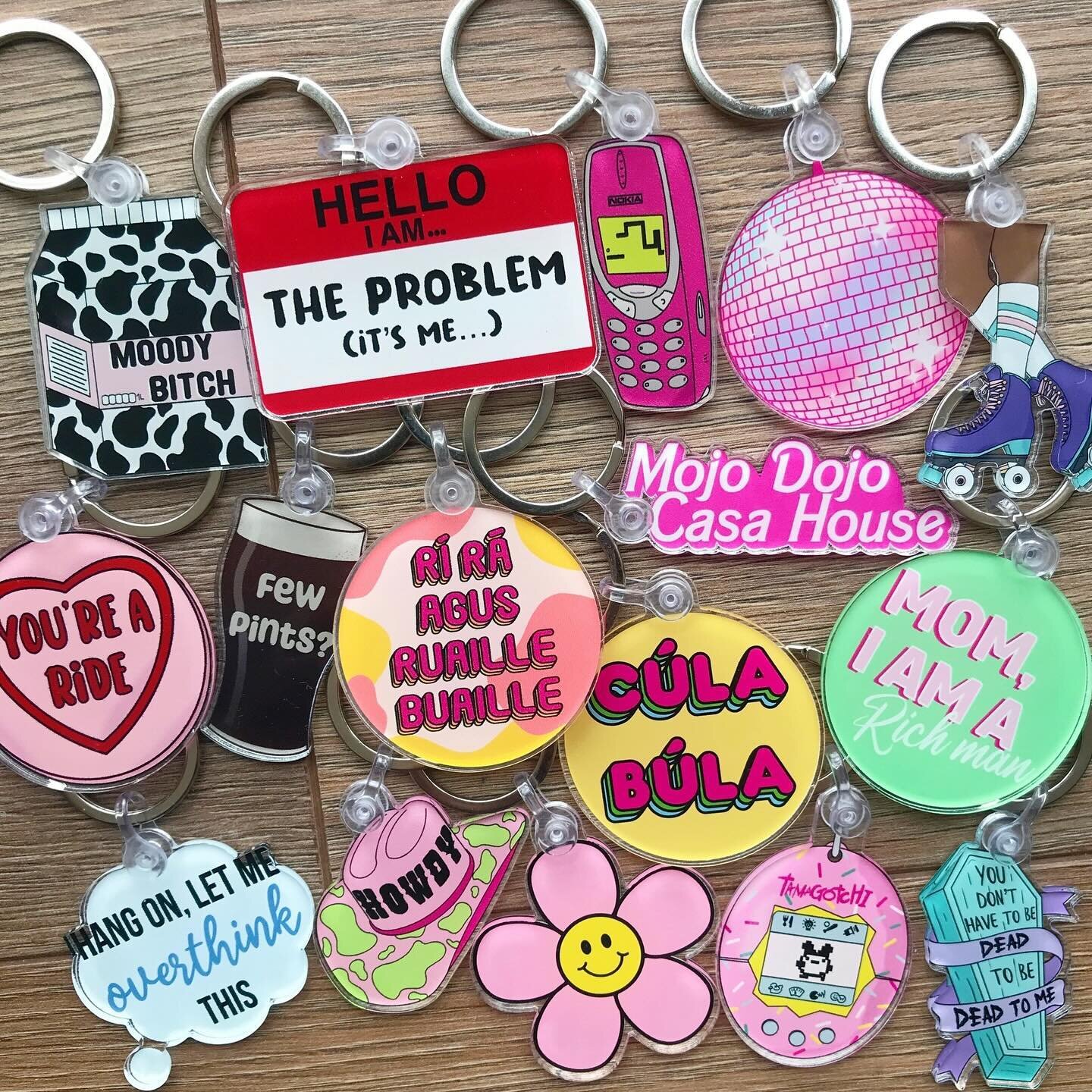 I&rsquo;m becoming the girl who has more keychains than keys&hellip; 🔐