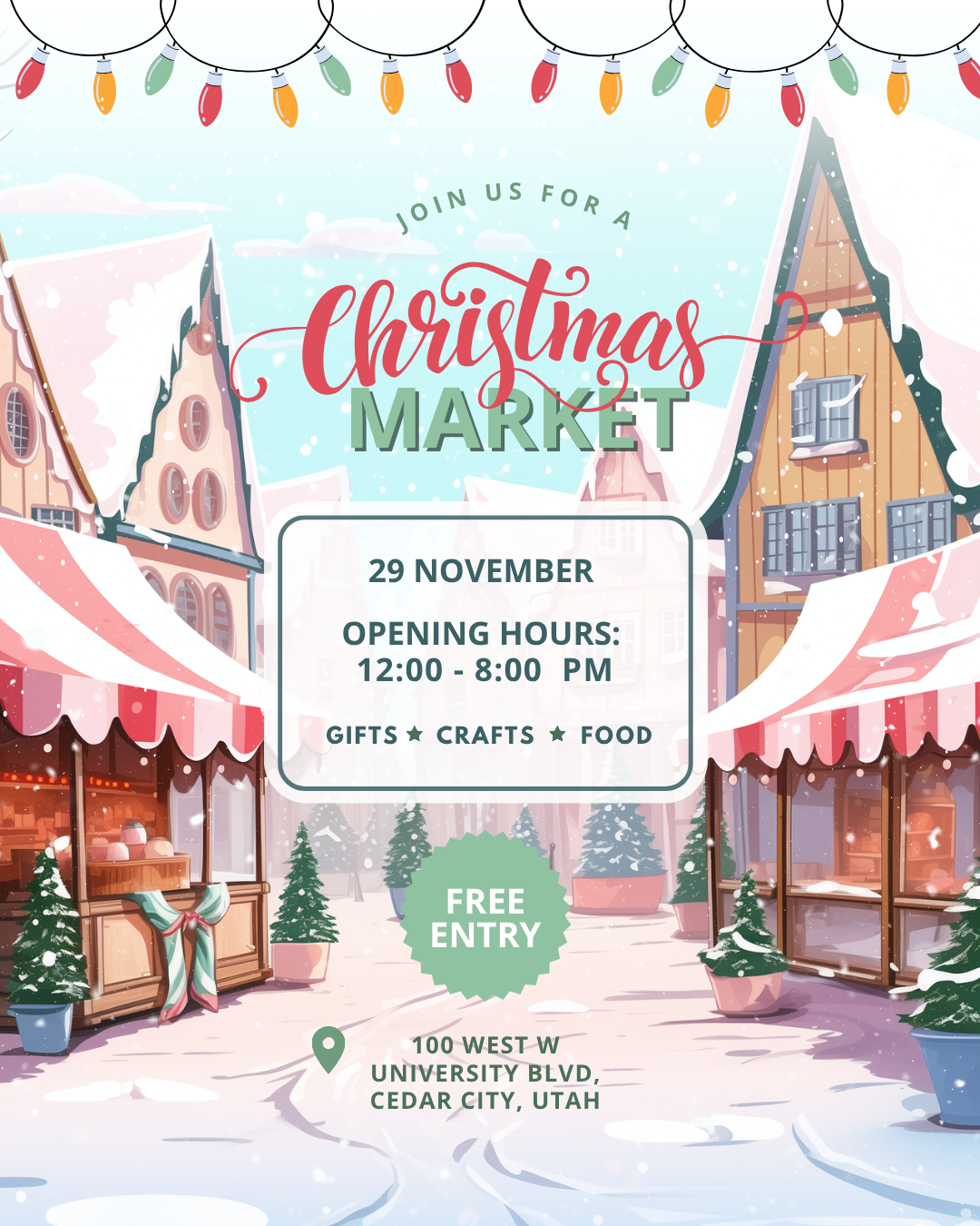 Cedar City Christmas Market