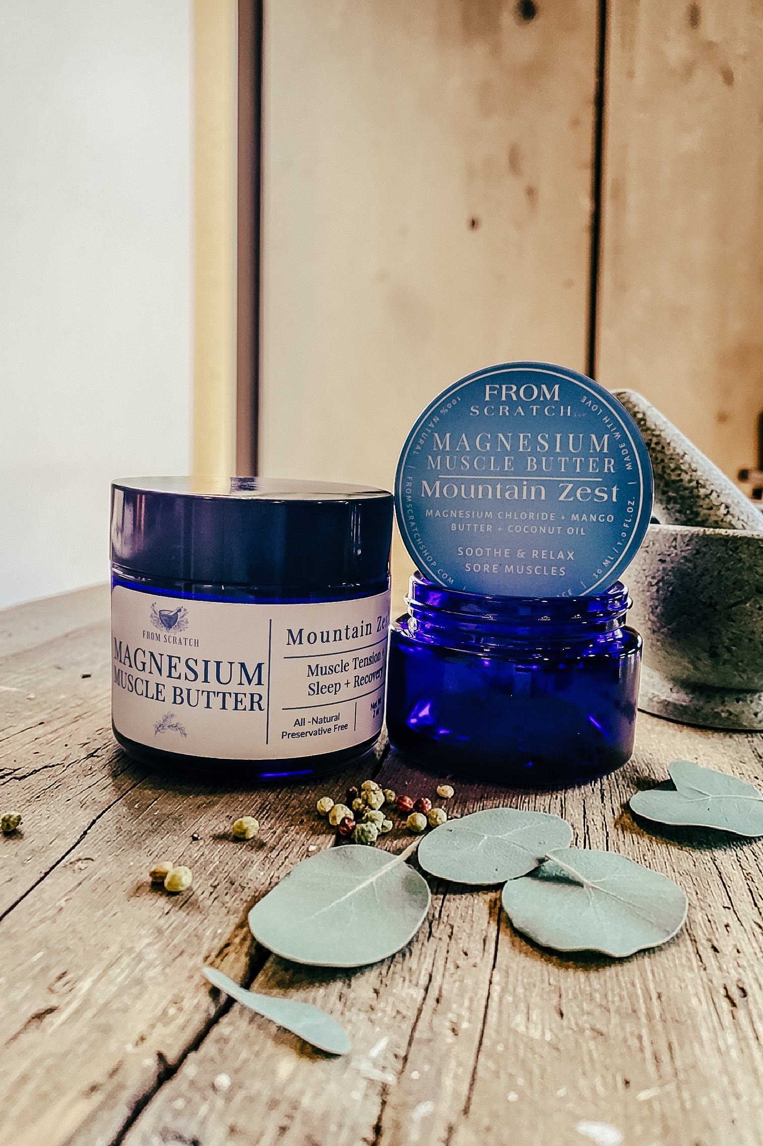 Magnesium Muscle Butter: Mountain Zest 2oz