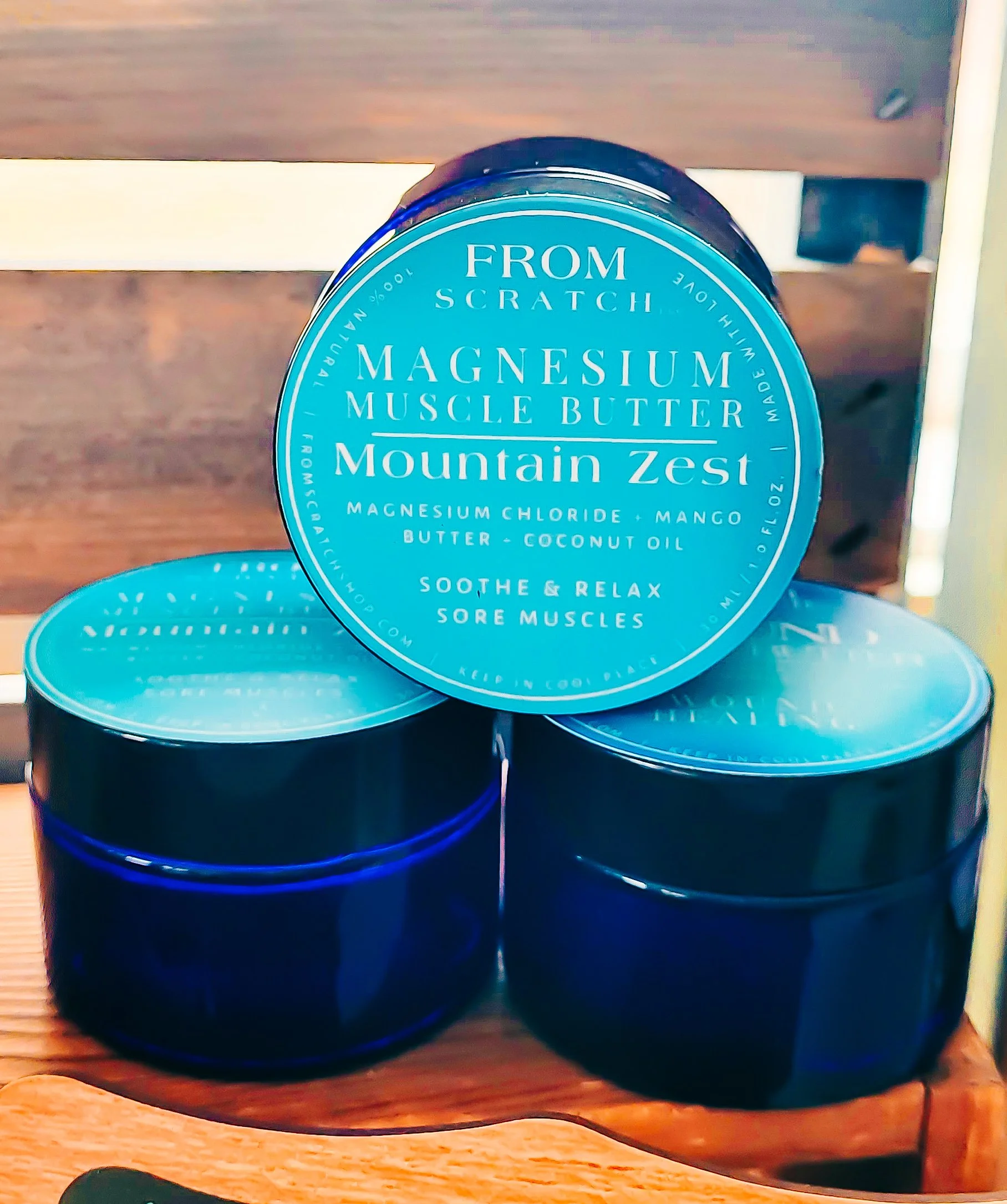 Magnesium Muscle Butter: Mountain Zest 1 oz