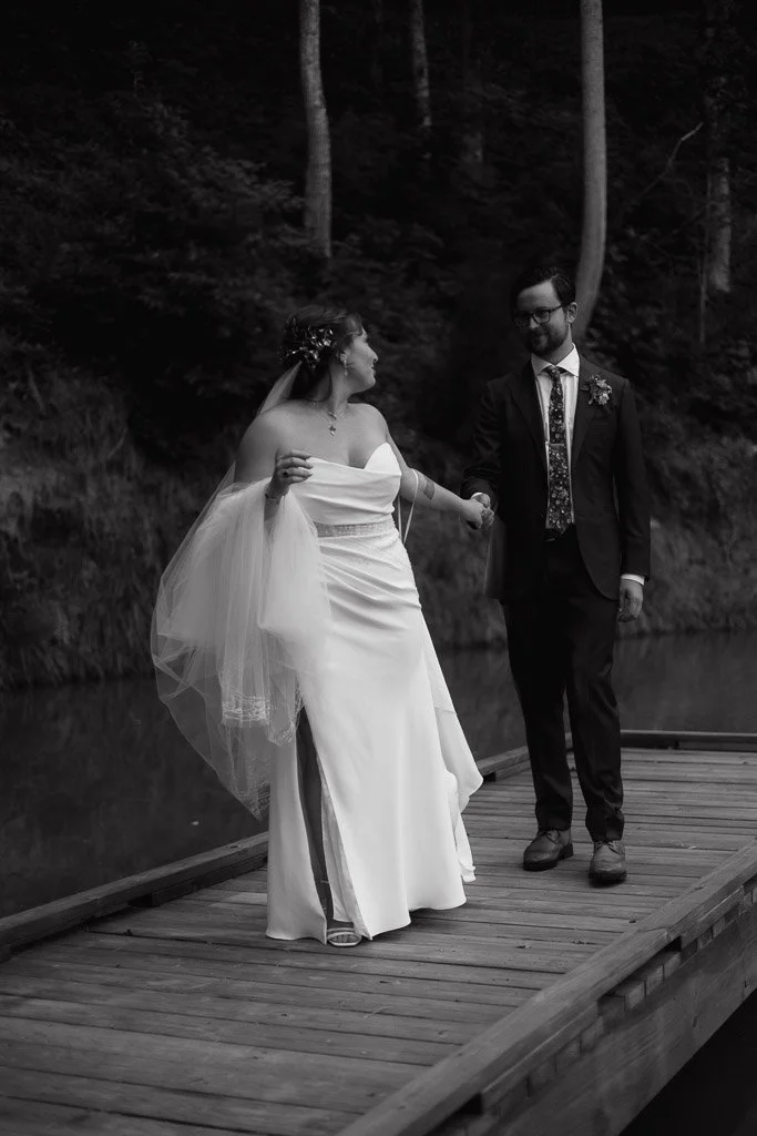 LAING &amp; FUHRER | WHITTIER NC WEDDING | THE PARKER MILL