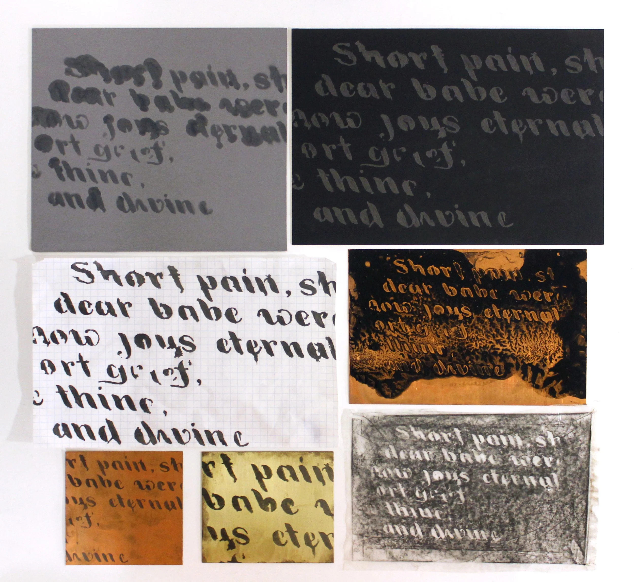 Study For Remembering (Short Pain, Short Grief)