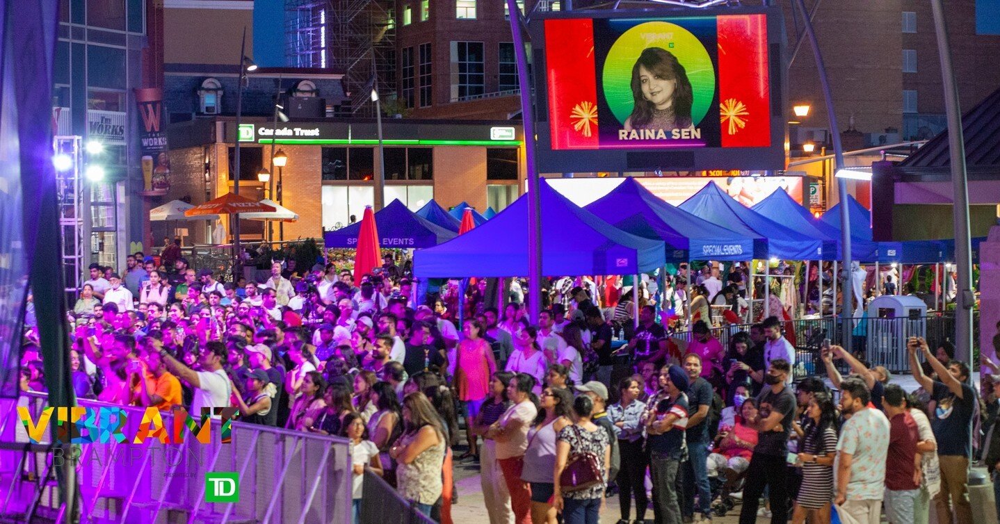 What an amazing crowd! We are so thankful to everyone who came out to see the wonderful live performances at Vibrant Brampton, presented by @td_canada!🎉🎉

Photography by: Boss Culture &amp; @creatorsatplay 
. 
.
.
.
#VibrantBrampton #VibrantStar #B