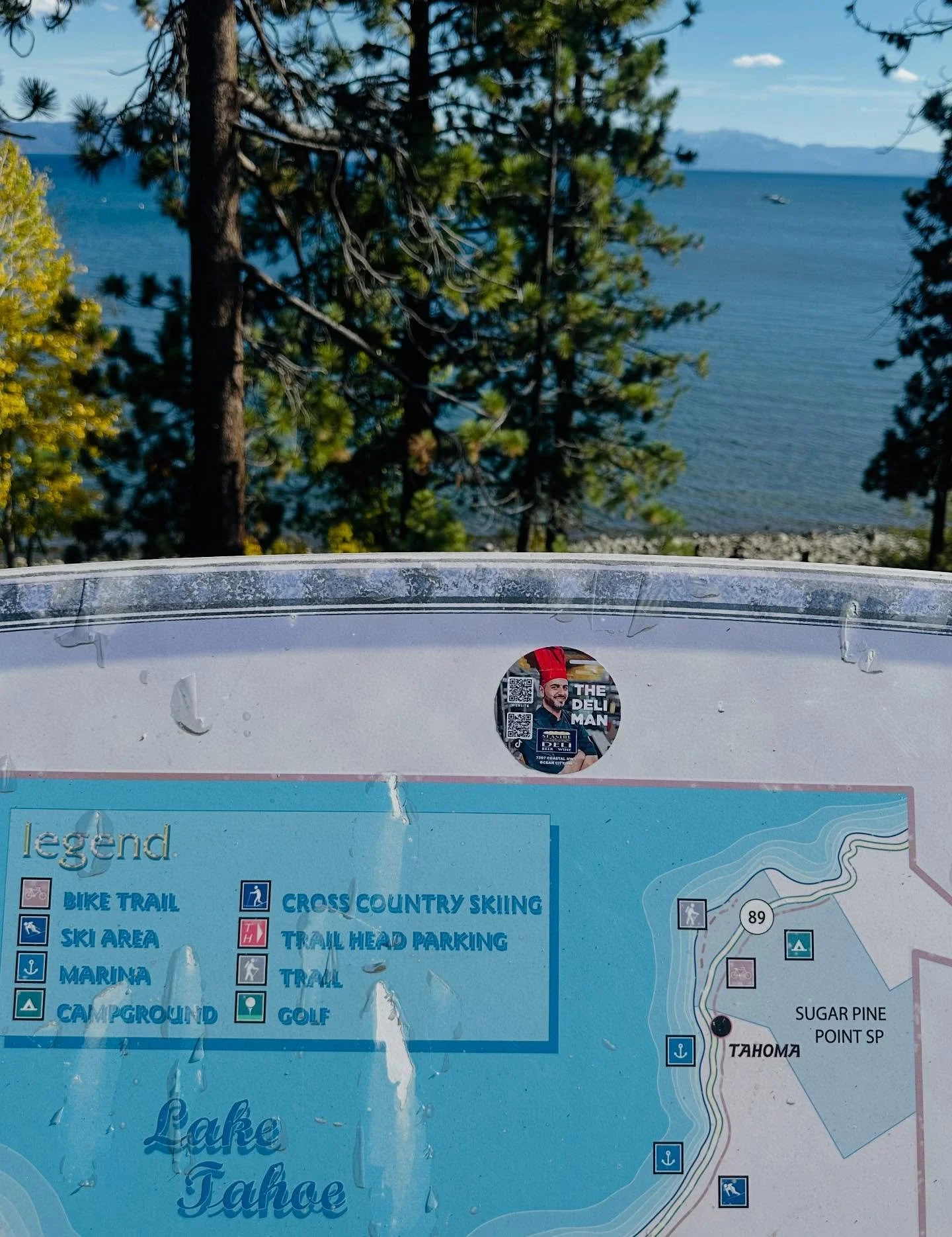 #deliman spotting out West 🏔️ 

 #laketahoe #OCMD #bestsandwiches #thedeliman #seasidedeli #oceancitymaryland #ocfoodie #hugesandwiches #boarsheadmeat #FYP #fypシ #delicious #goviral #go #foryourpagei