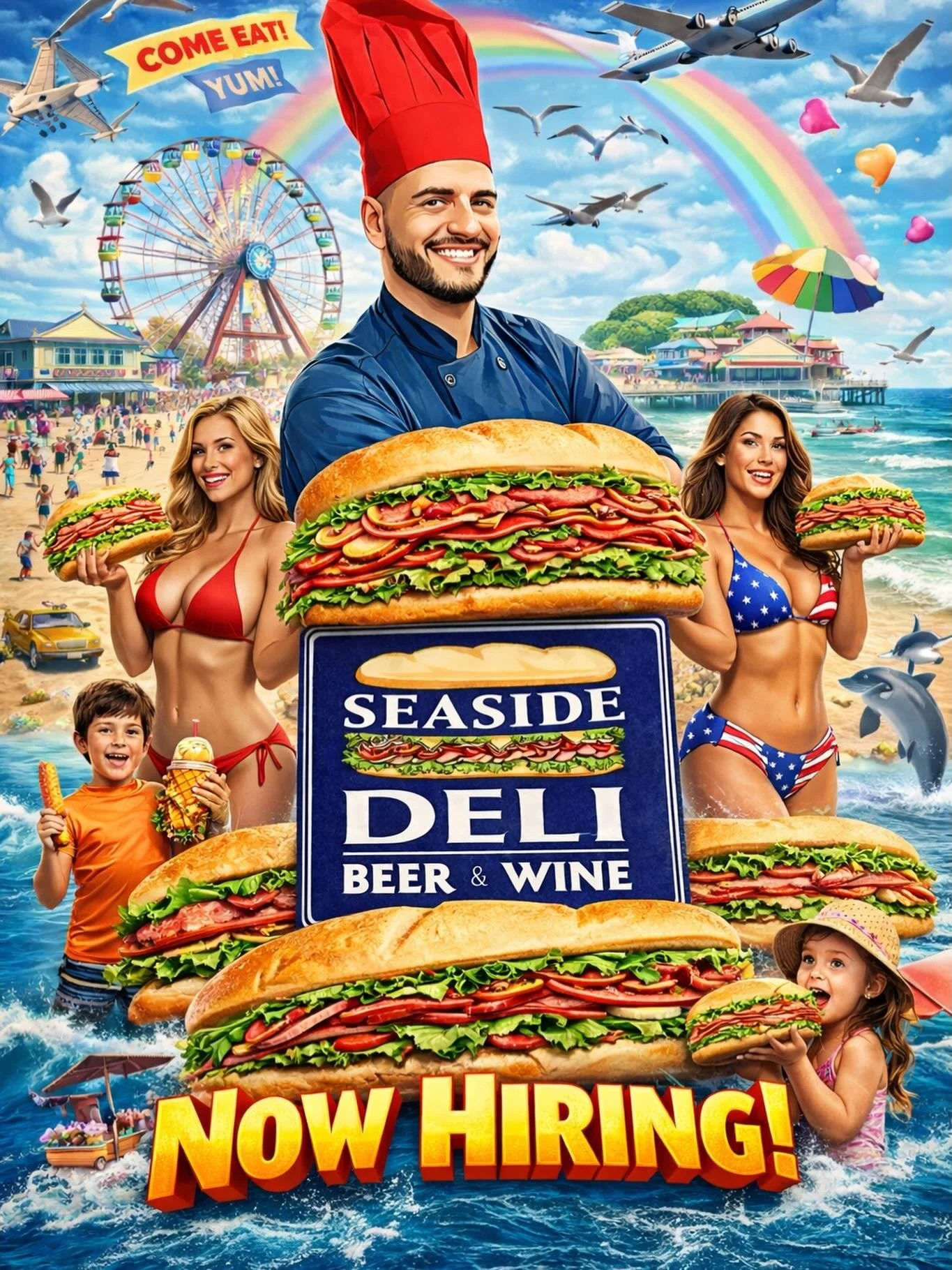 🚨 NOW HIRING, OCEAN CITY&hellip; DO YOU HAVE WHAT IT TAKES?!?!🚨

Do you have what it takes to build a sandwich so good it makes people question their life choices?

We&rsquo;re looking for:
🥪 Sandwich slingers
🔥 Grill gods
🎨 Meat artists

This i