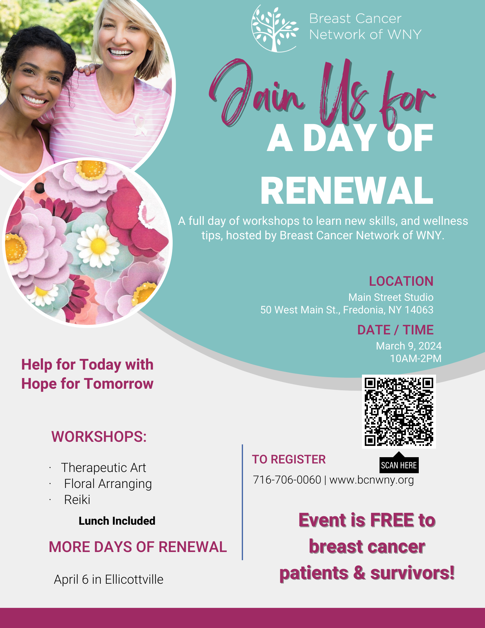 Events and education to benefit breast cancer survivors and patients of  Buffalo and Western New York — Breast Cancer Network of WNY