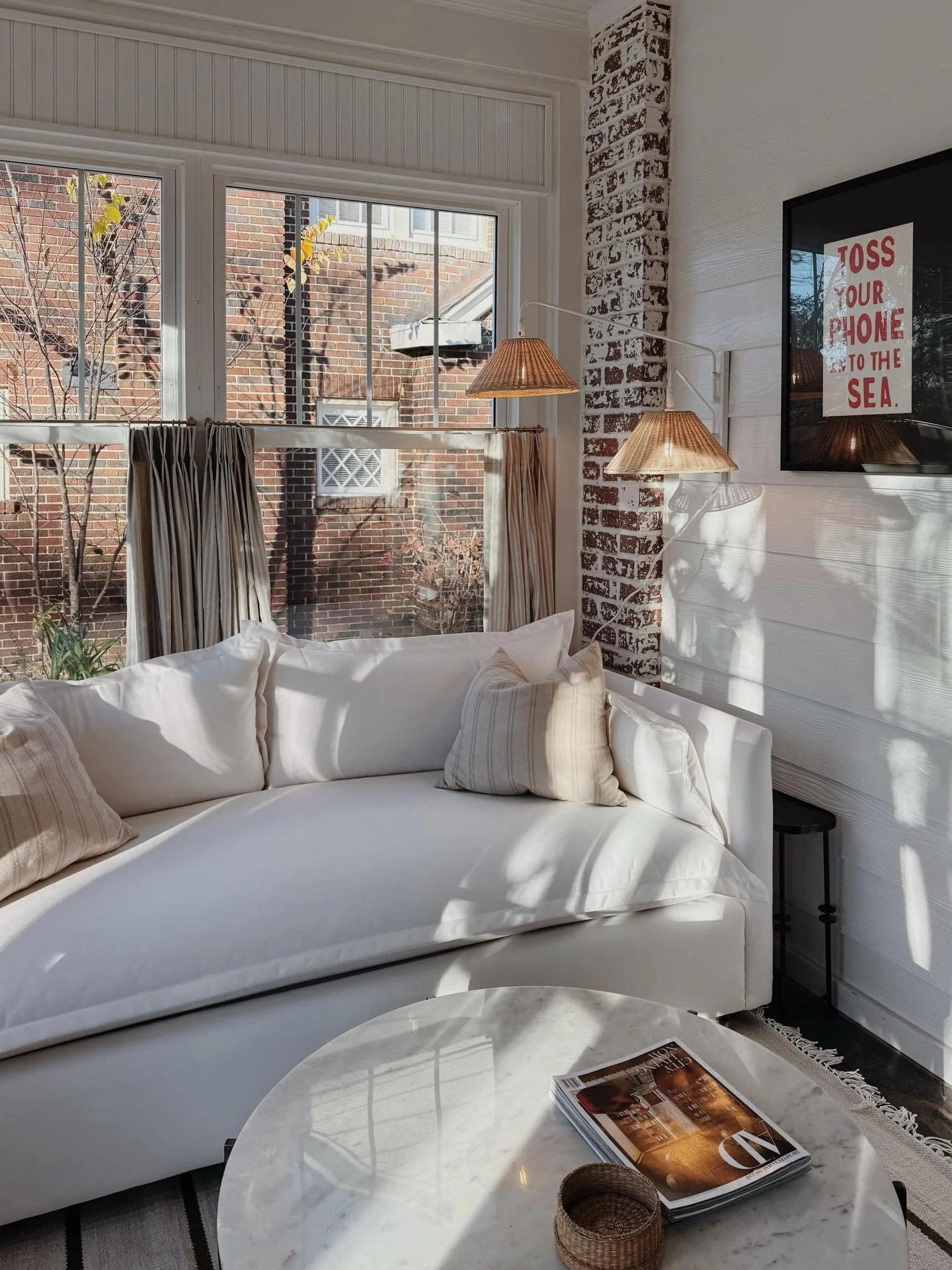 No drama November. Just porching, cooking, doing shoots, raking leaves, lifting weights, and deep breathing. ✌️