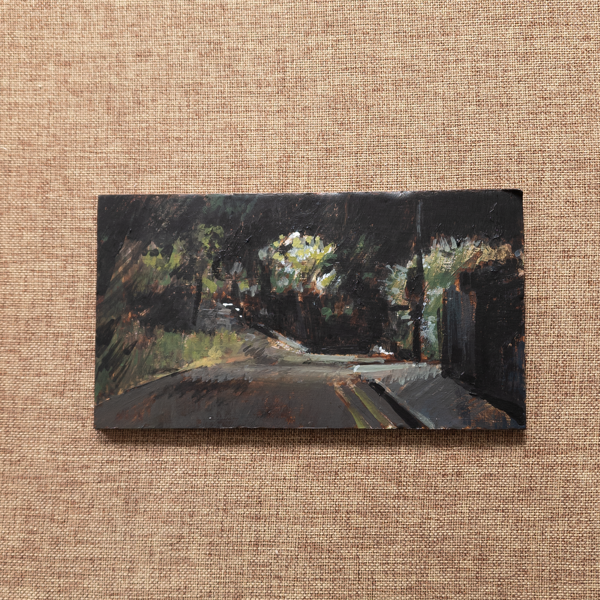 En Plein Air 18 - 'Forked Road + Light'