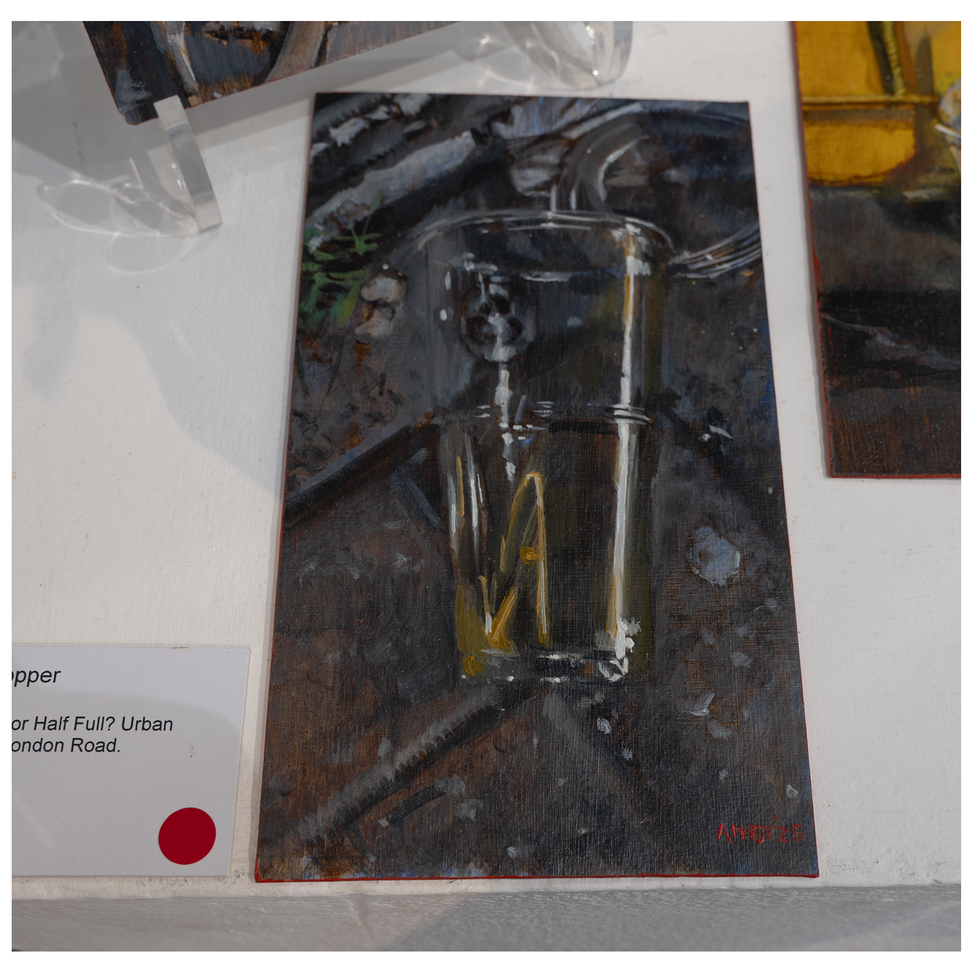 'Half Empty or Half Full?: Urban Still Life of London Rd',  No. 01