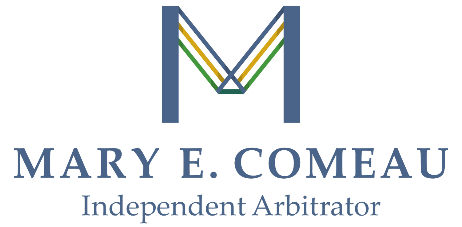 Mary E Comeau Arbitration