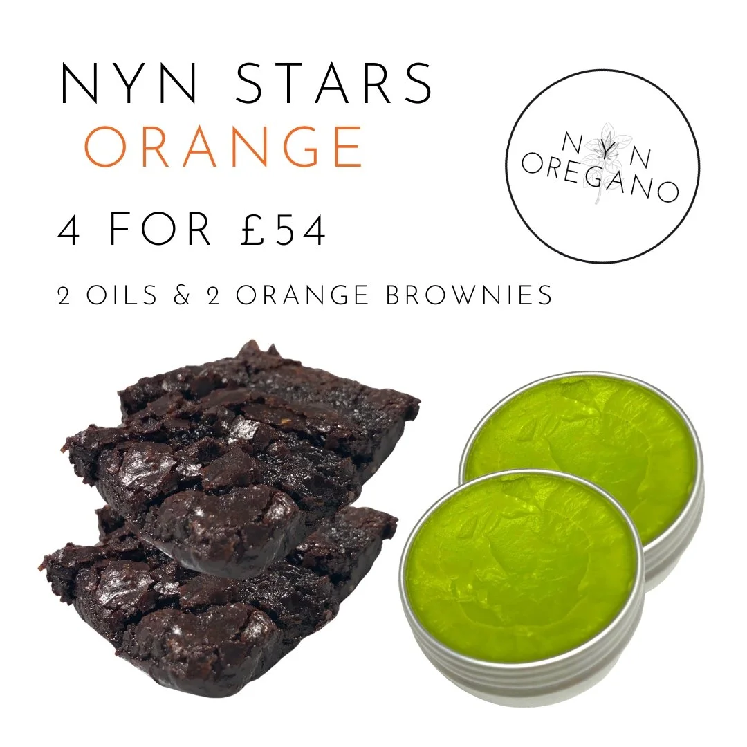 *SPECIAL OFFER* 2 ORANGE BROWNIES & 2 OILS