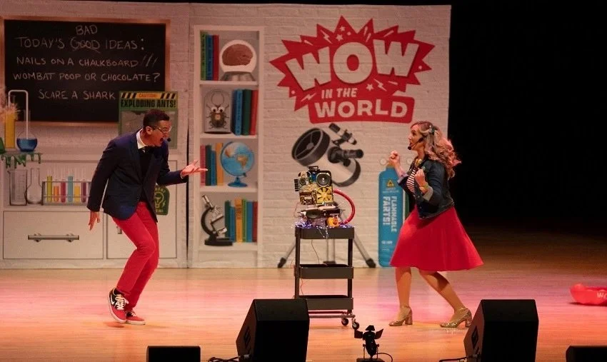 DPAC's March 20th STEM-Based Wow in the World Pop-Up Party: Laboratory of Bad Ideas LIVE! Interactive Variety Show Was Entertaining and Educational