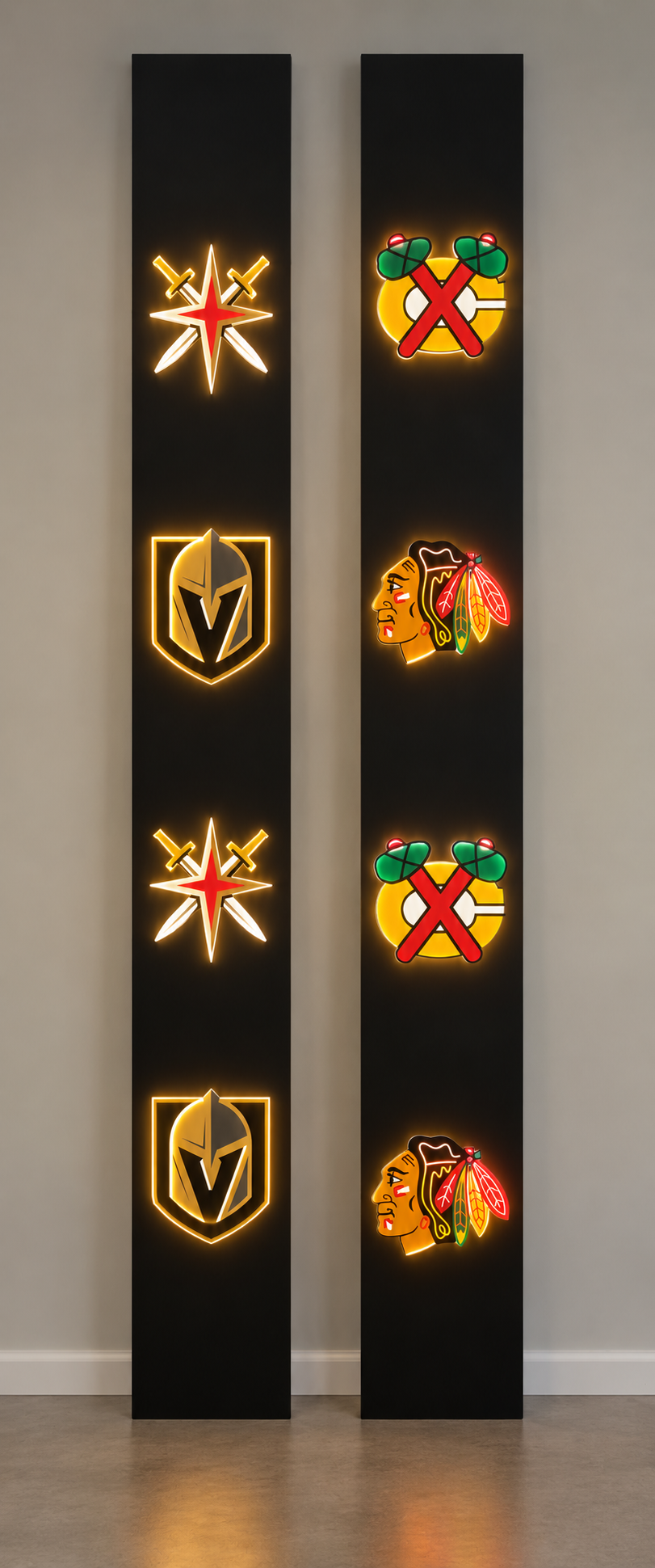 NHL Backlit Signs