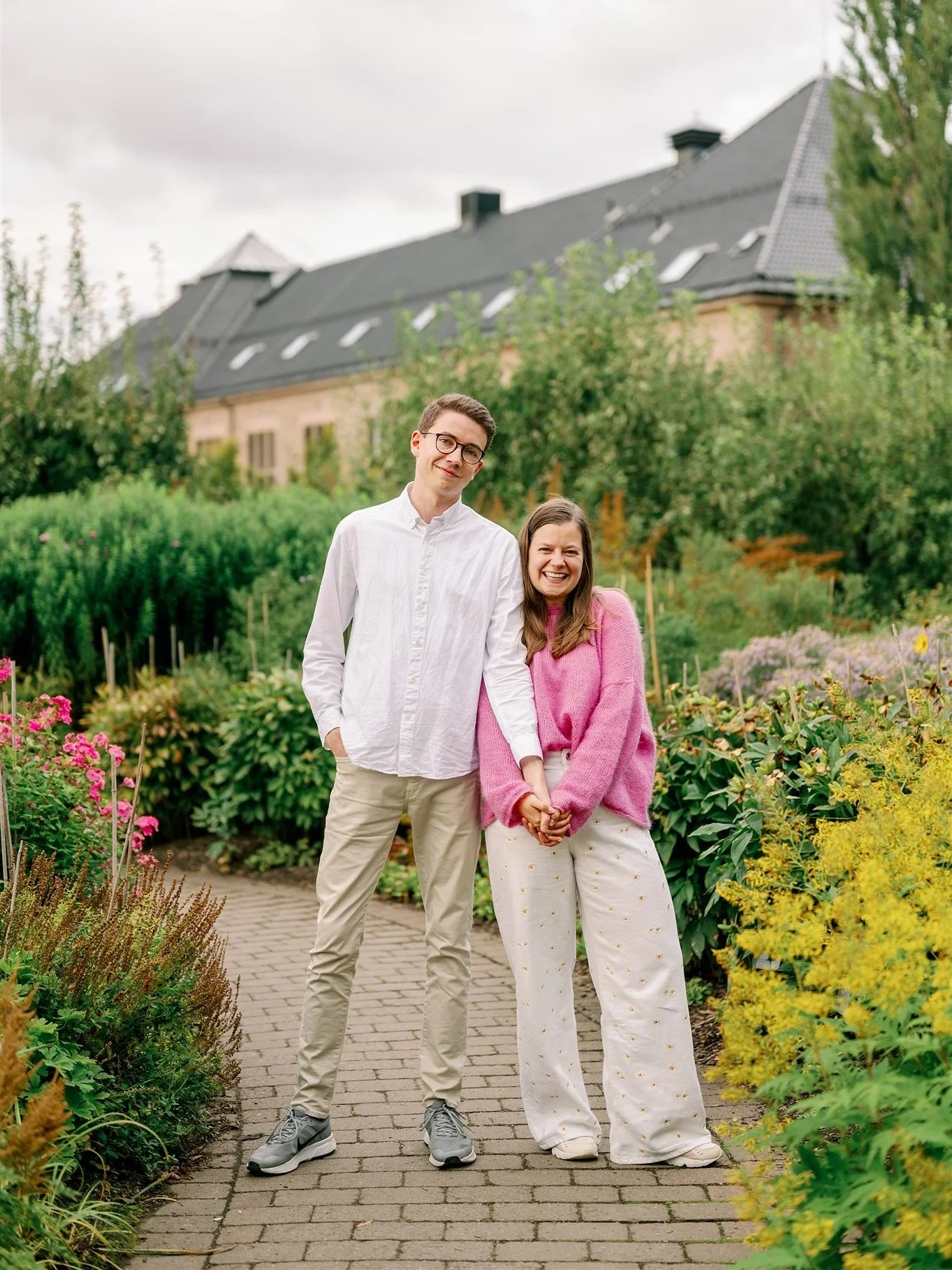 Gårsdagens superkoselige forlovelsesfoto i botanisk hage! 🌸🌿🌴