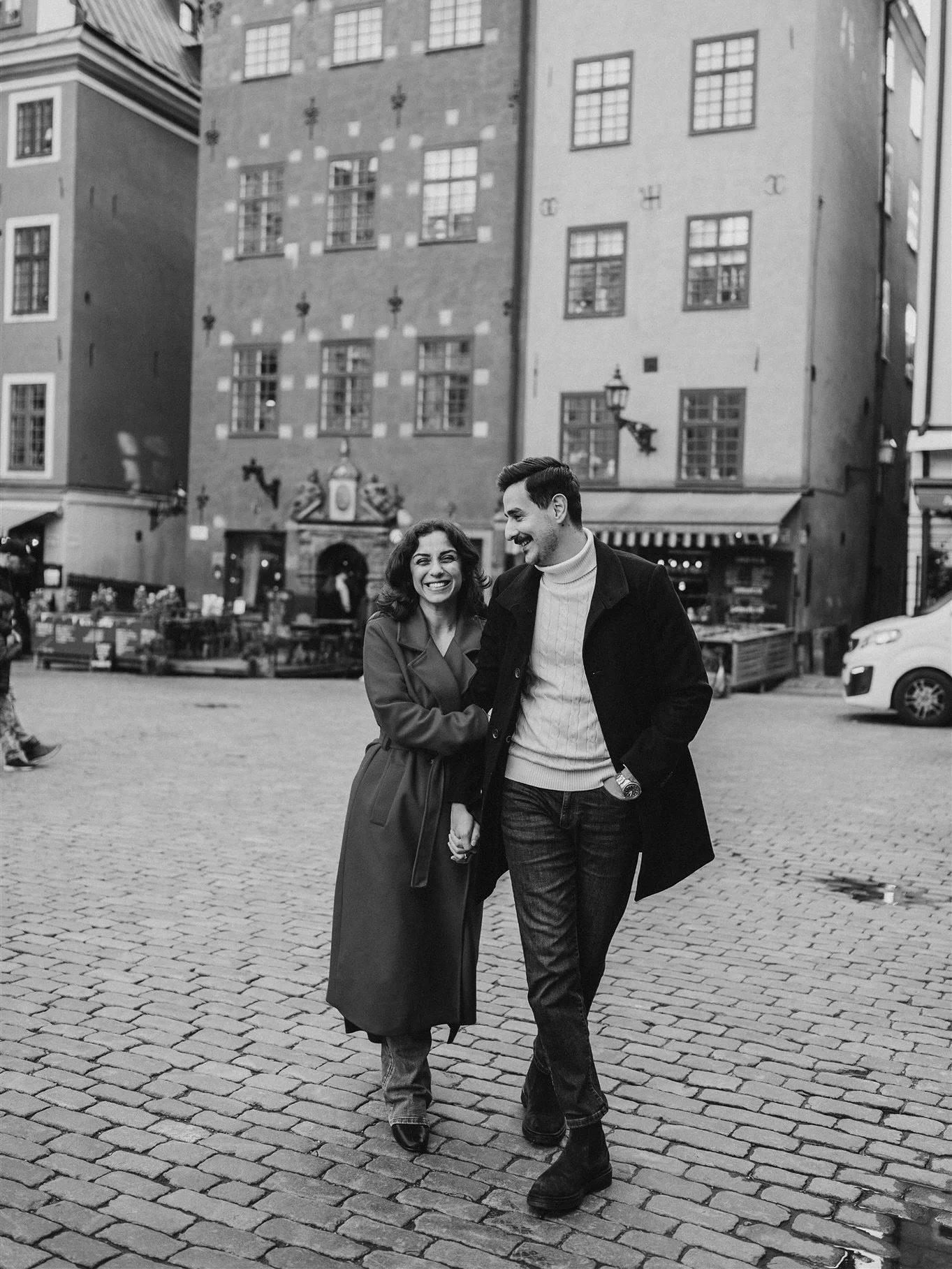 Par nummer to som sa ja til koselig fotografering i Stockholm og Gamla Stan! 🇸🇪