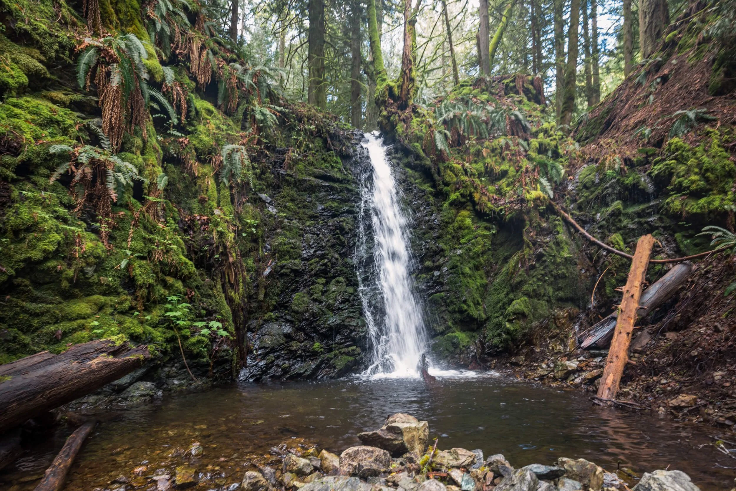 How to Hike to DURRANCE FALLS Near VICTORIA — Seeing the Elephant ...