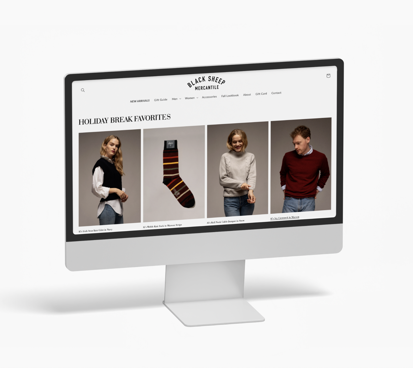 Black Sheep Mercantile—Website Design & Development