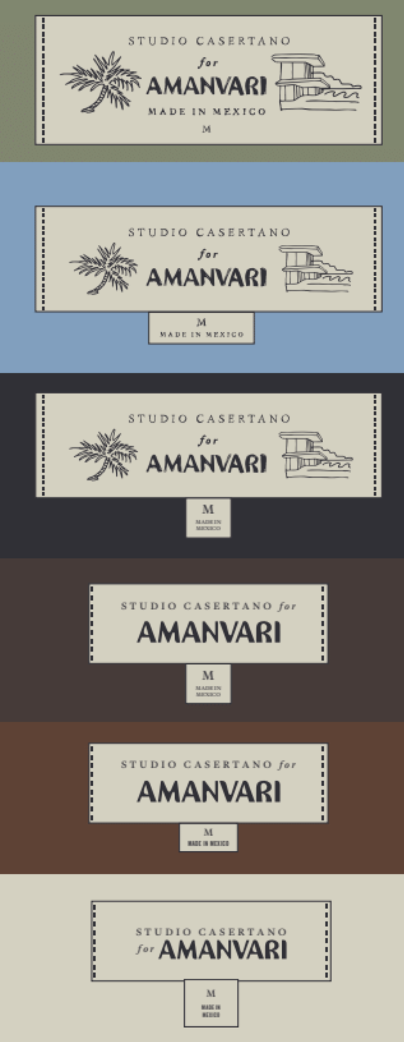 Studio Casertano for Aman Resorts—Label Development