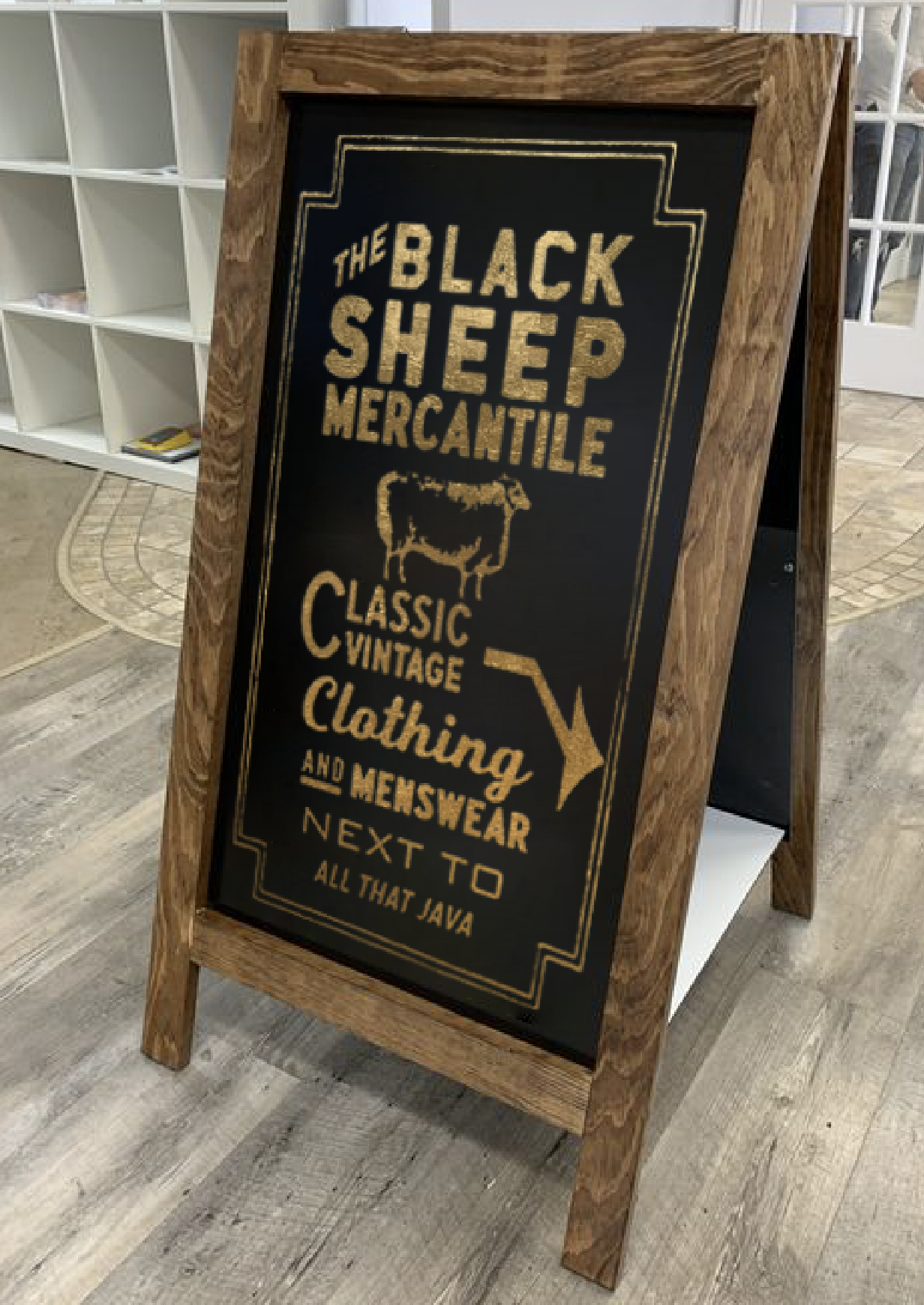 Black Sheep Mercantile—Signage Concept, Graphic Design