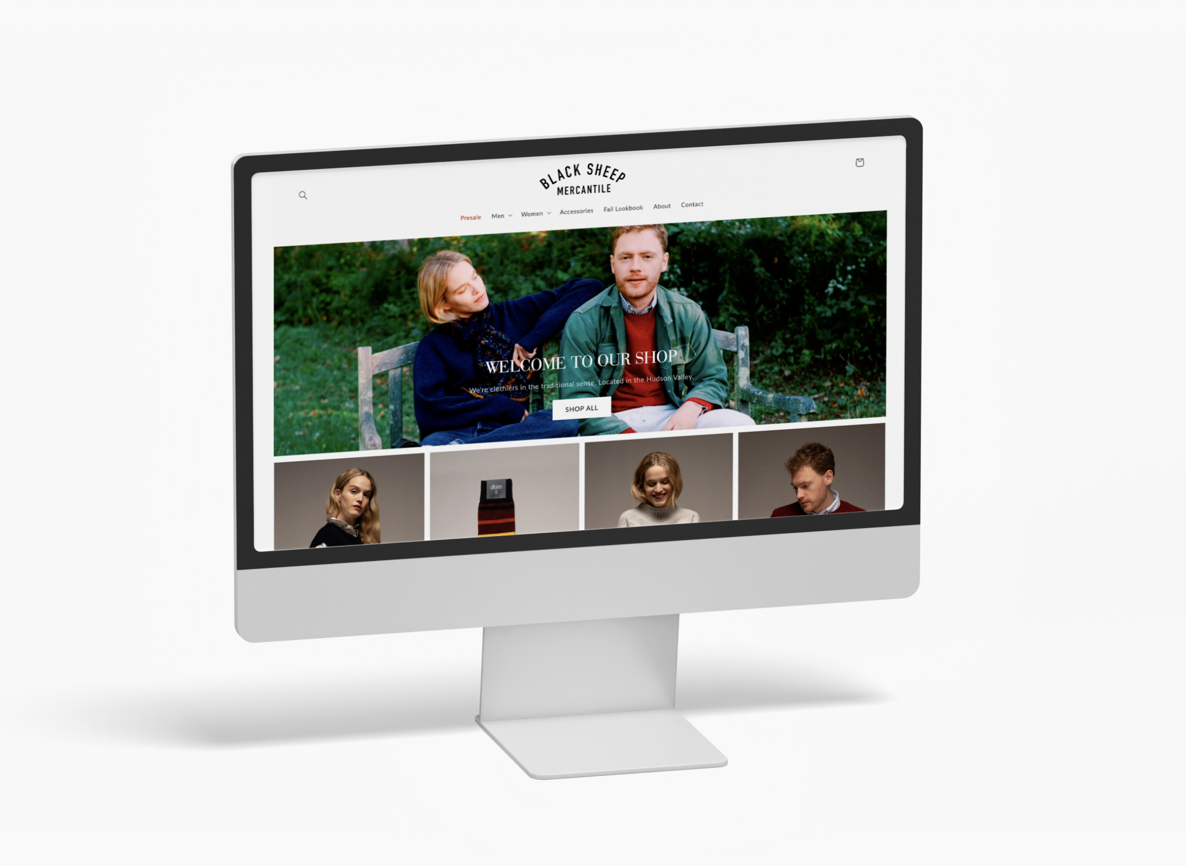 Black Sheep Mercantile—Website Design & Development