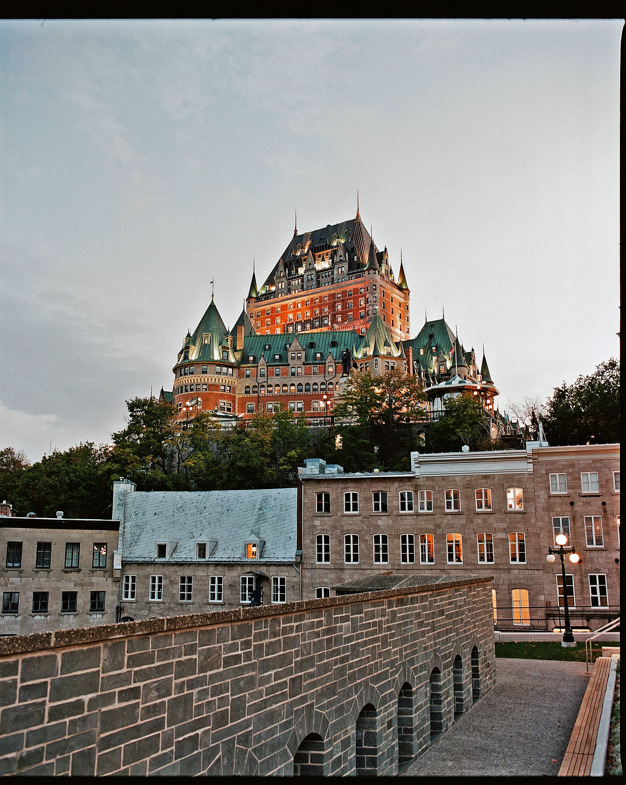 Quebec City, QC / Kodak Portra 400 / Mamiya RB67