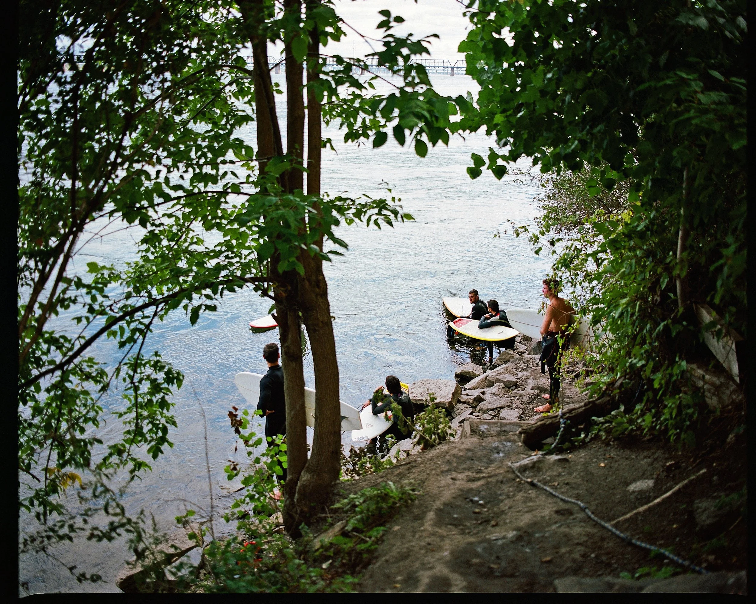 St Lawrence River, QC / Kodak Portra 160 / Mamiya RB67