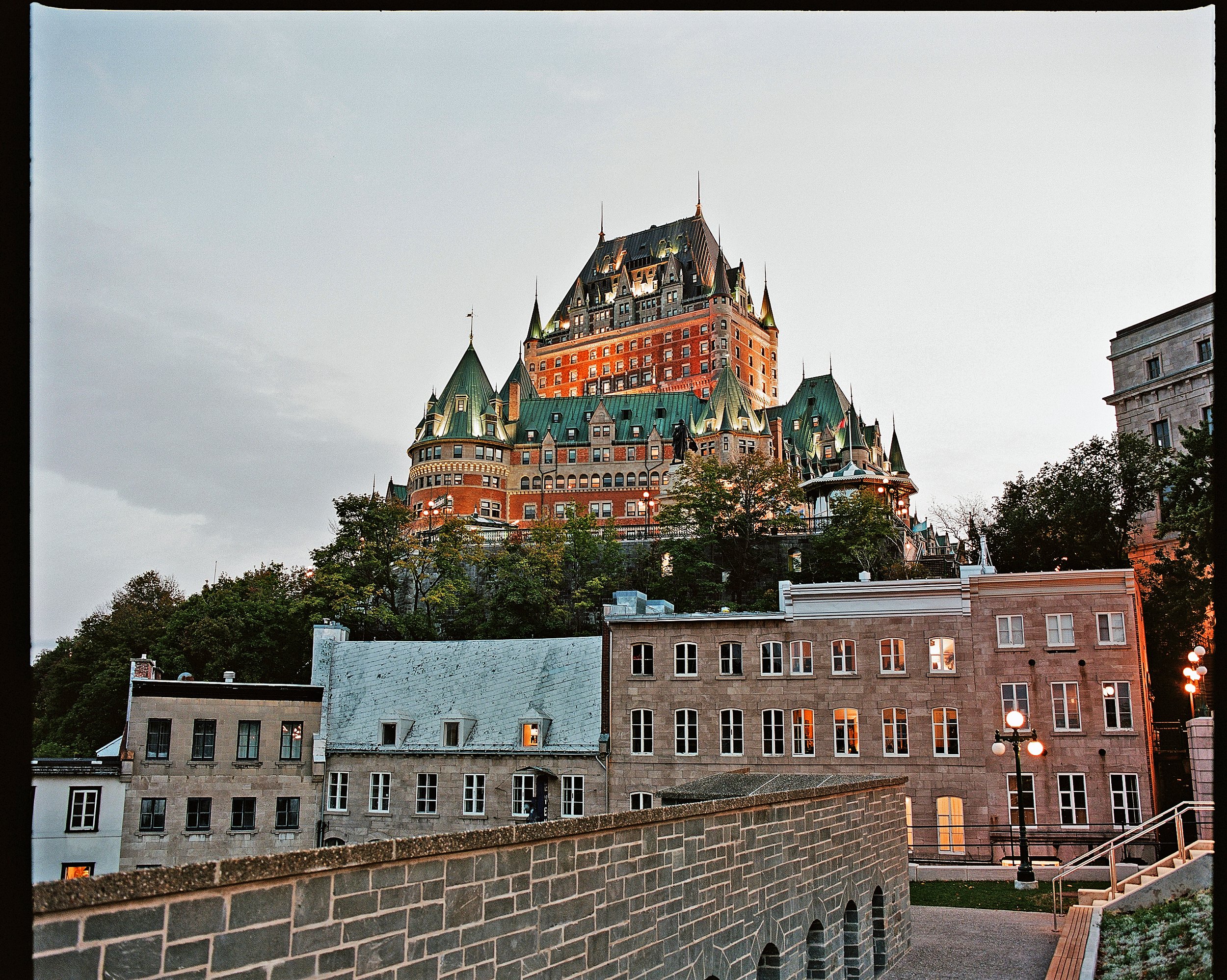 Quebec City, QC / Kodak Portra 400 / Mamiya RB67