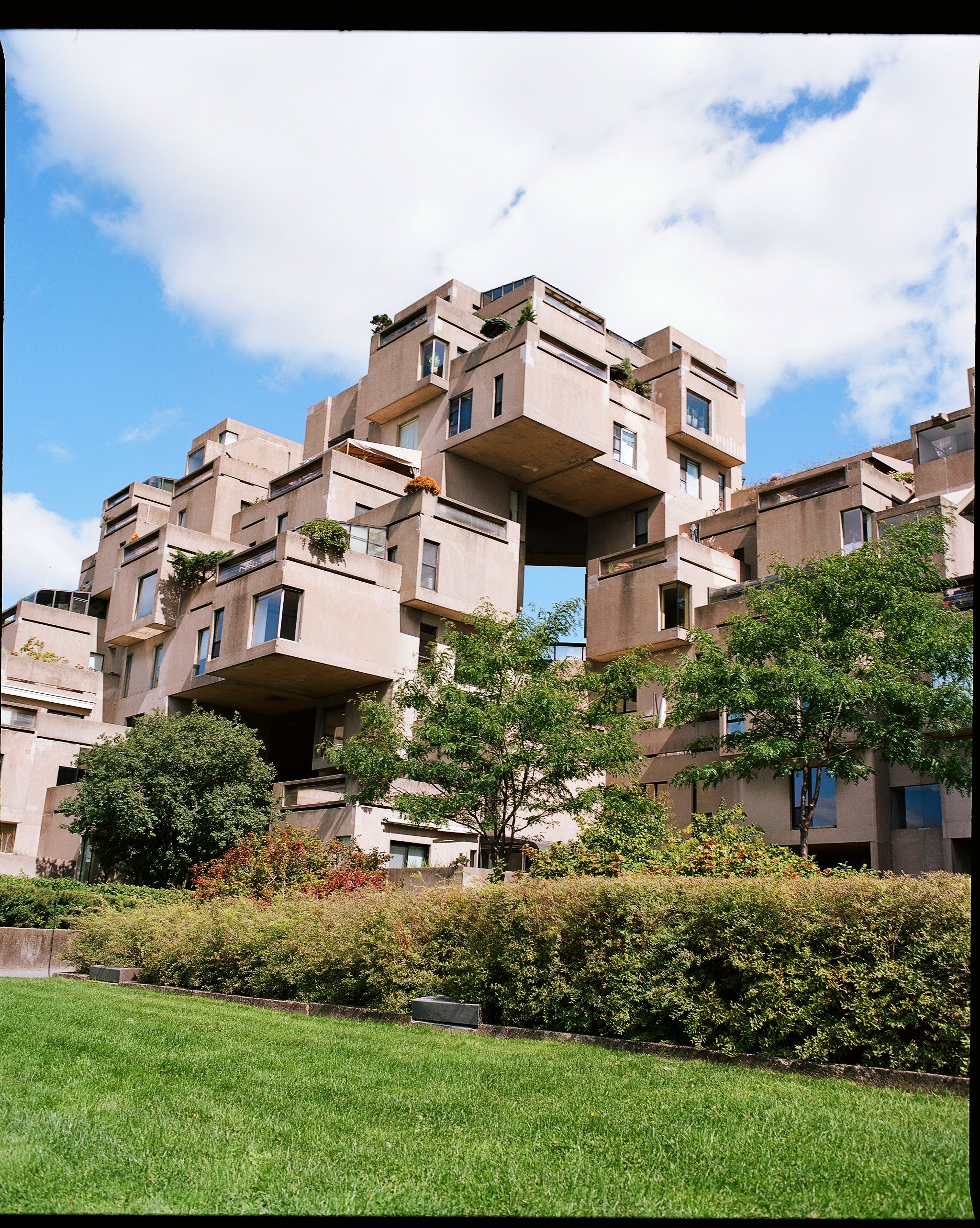 Habitat 67, QC / Kodak Portra 400 / Mamiya RB67