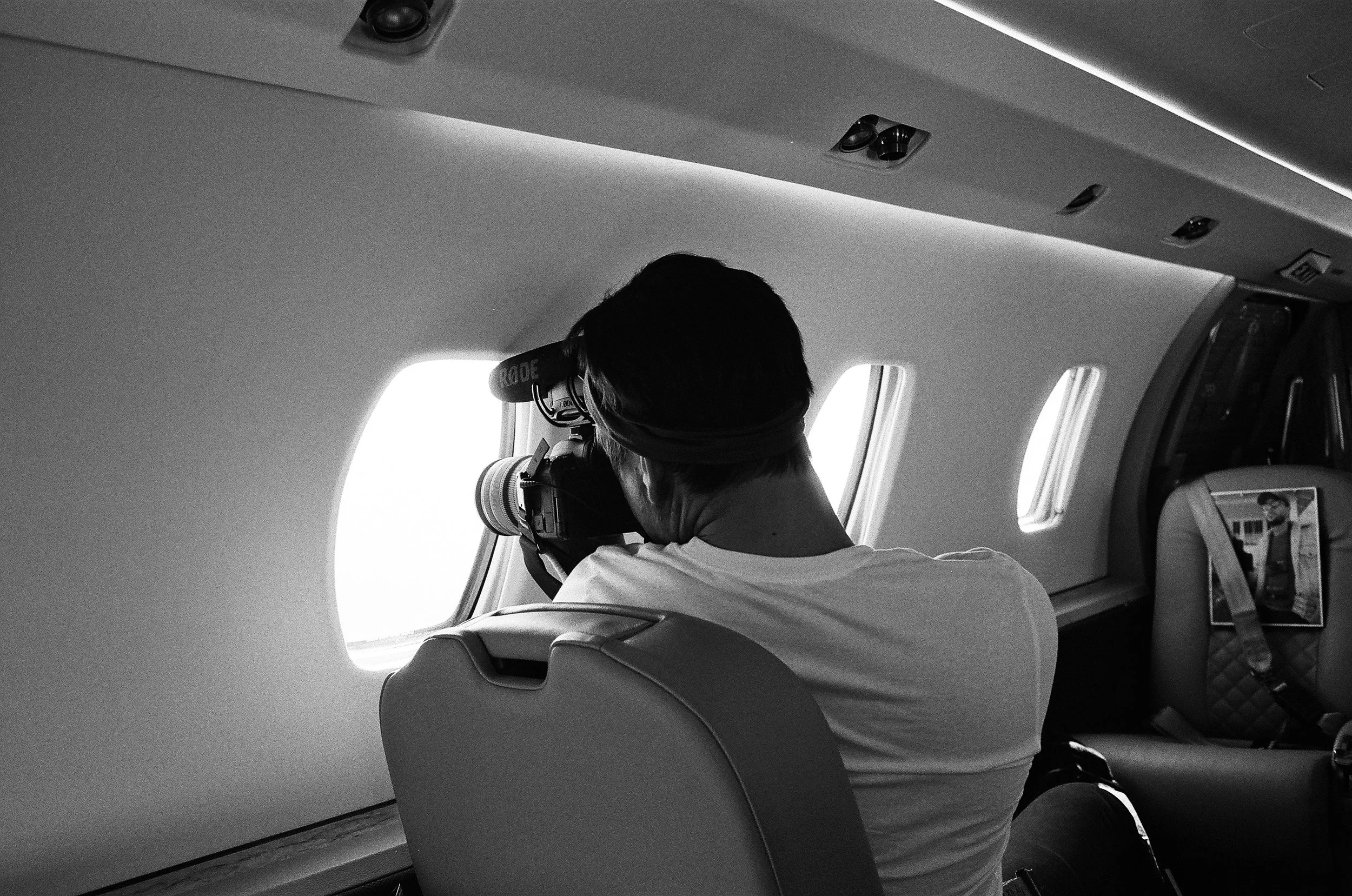 Private Jet ft. Tim / Ilford HP5 / 35mm