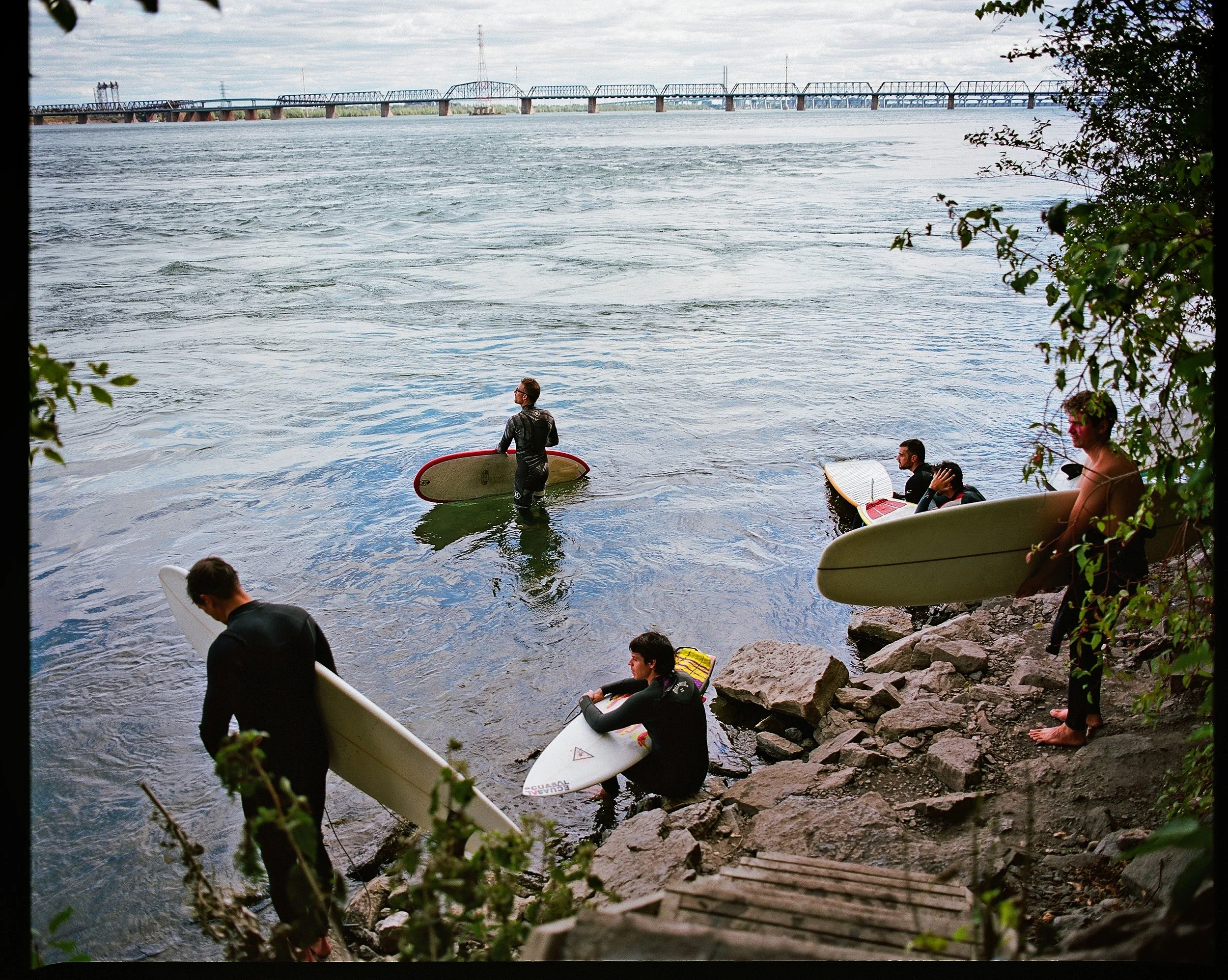 St. Lawrence River, QC / Kodak Portra 160 / Mamiya RB67