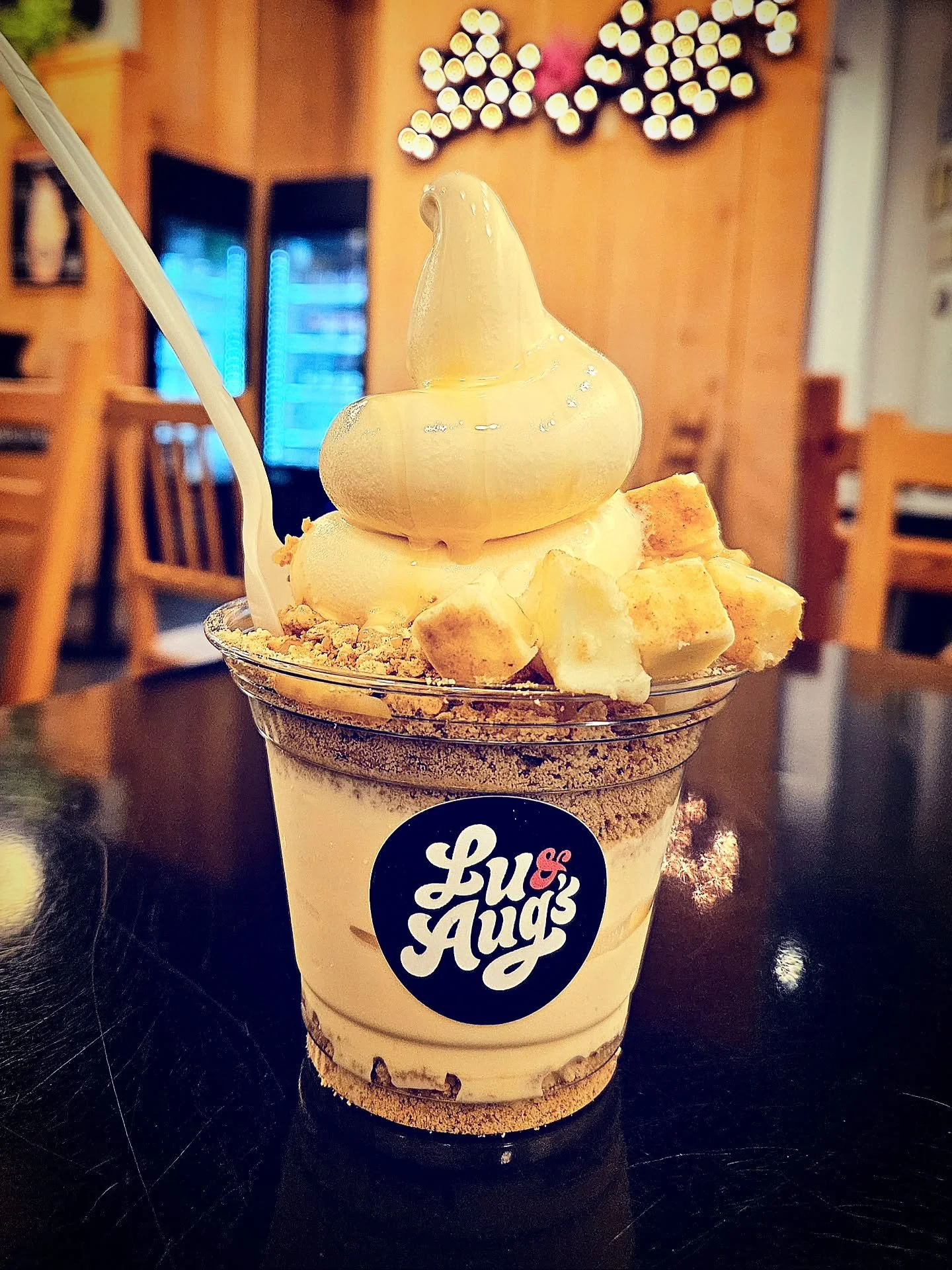 We&rsquo;re at that time of the year and we&rsquo;re kicking off our newest flavor drop:

PUMPKIN SPICE CHEESECAKE! 🎃🍰🍦 

Our specialty starts with our small batch pumpkin spice soft serve ice cream layered with cheesecake pieces, crushed graham c
