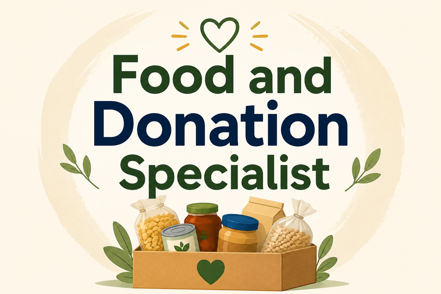 Food and Donation Specialist