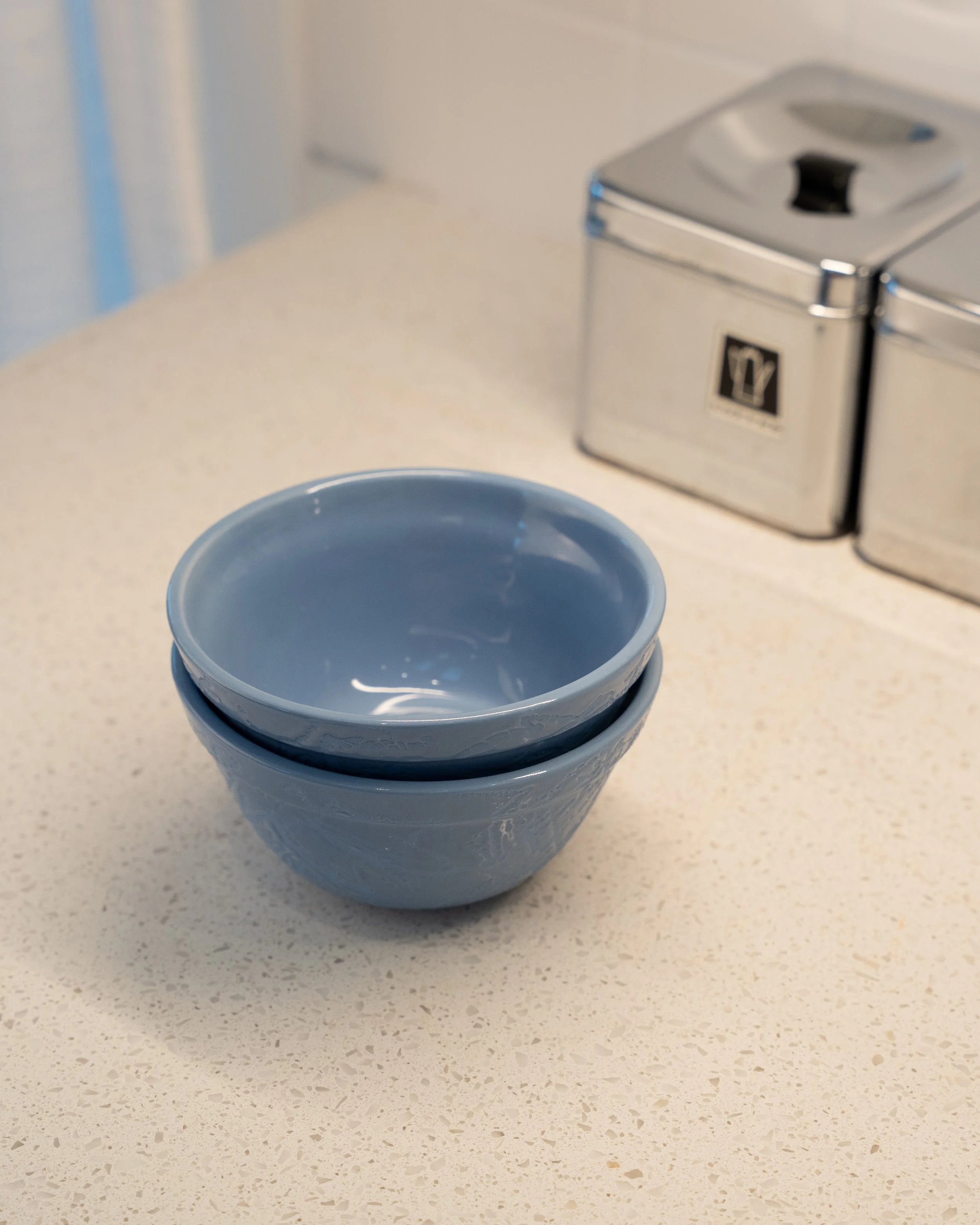 All-Purpose Bowl (Blue Waxed)