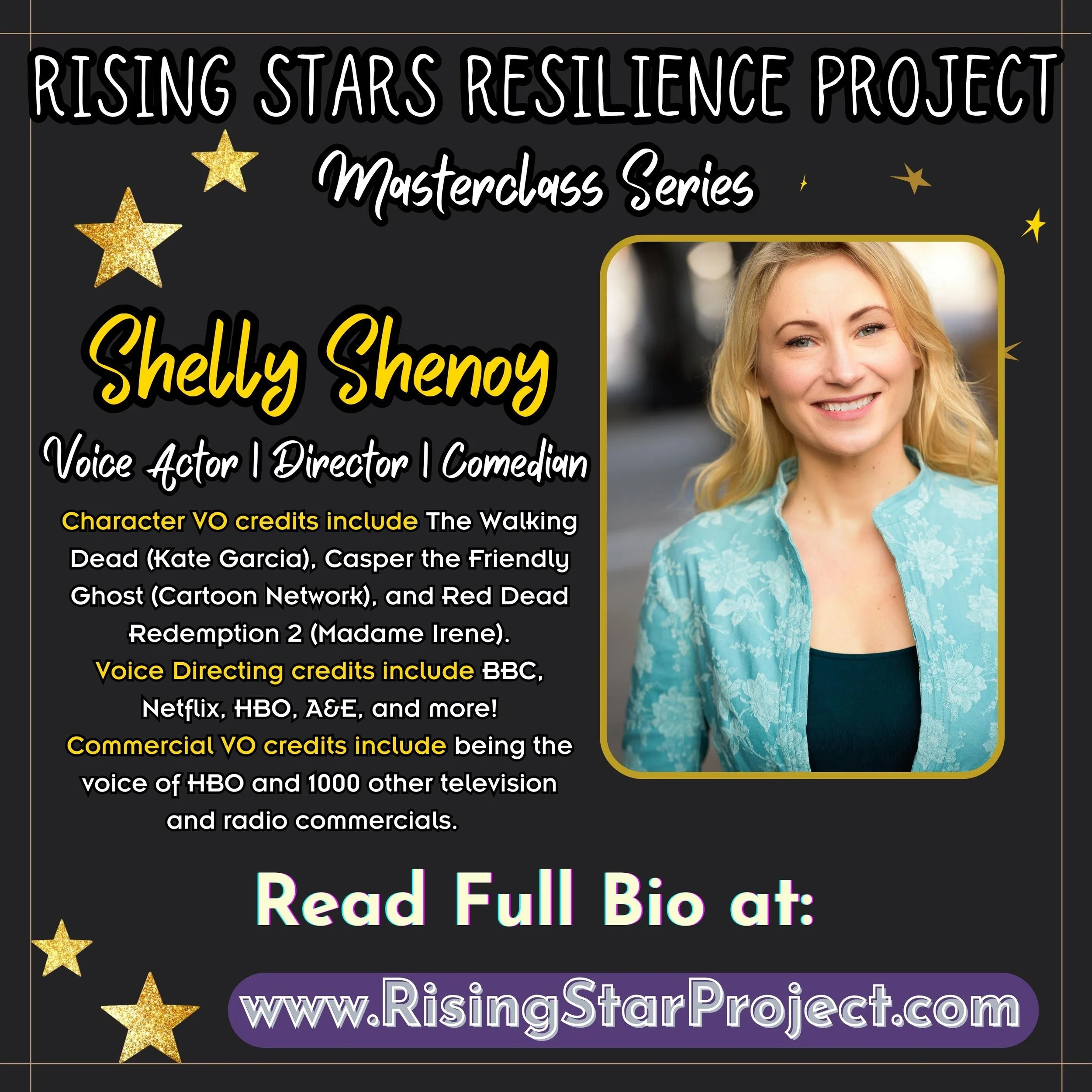 Red Dead Redemption and HBO Voice Over Actor Shelly Shenoy joins Rising