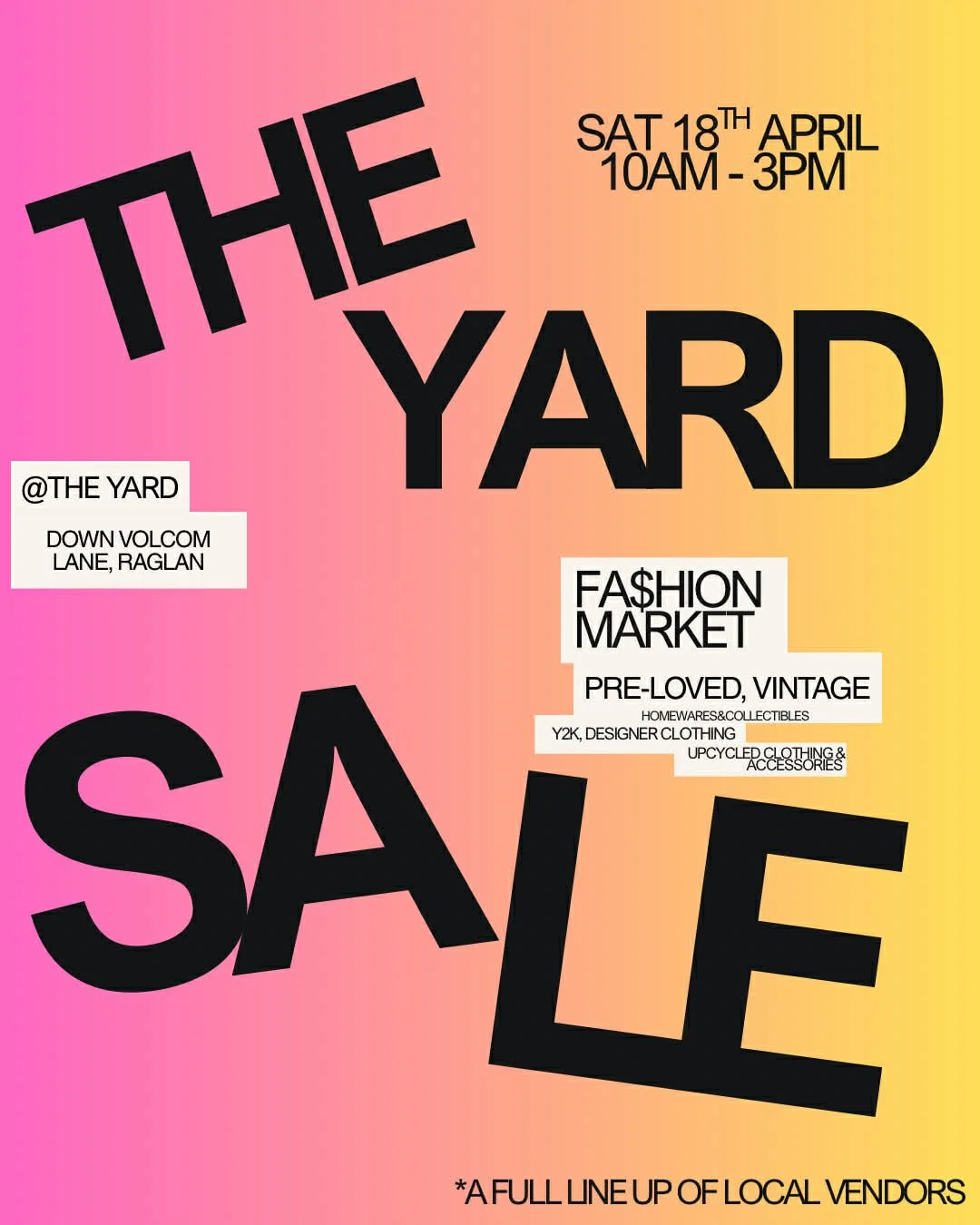Yard Sale