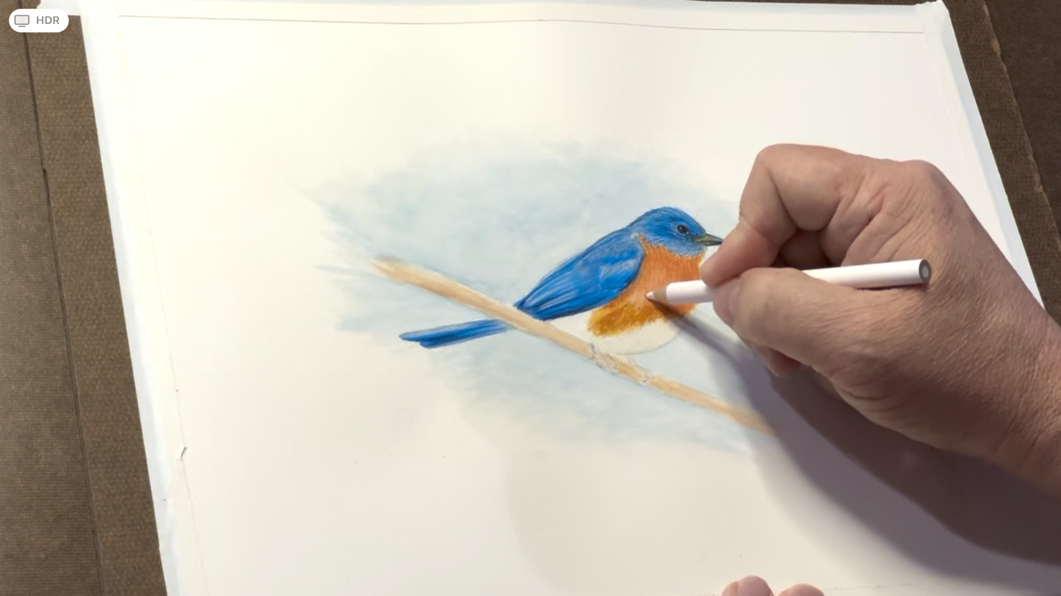 Illustrating Songbirds in Mixed Media Workshop