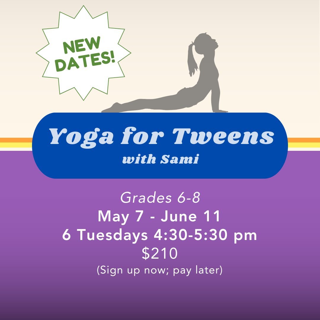 New dates for Tween Yoga!
Register online today: https://www.magnoliayogaandhealingarts.com/kids-yoga
👉🔗 in bio @magnoliayogaandhealingarts 

#yogafortweens #yogaforyouths #yogabenefitsall #yoganeardiscoverypark #yogainthevillage #yogainmagnolia #m