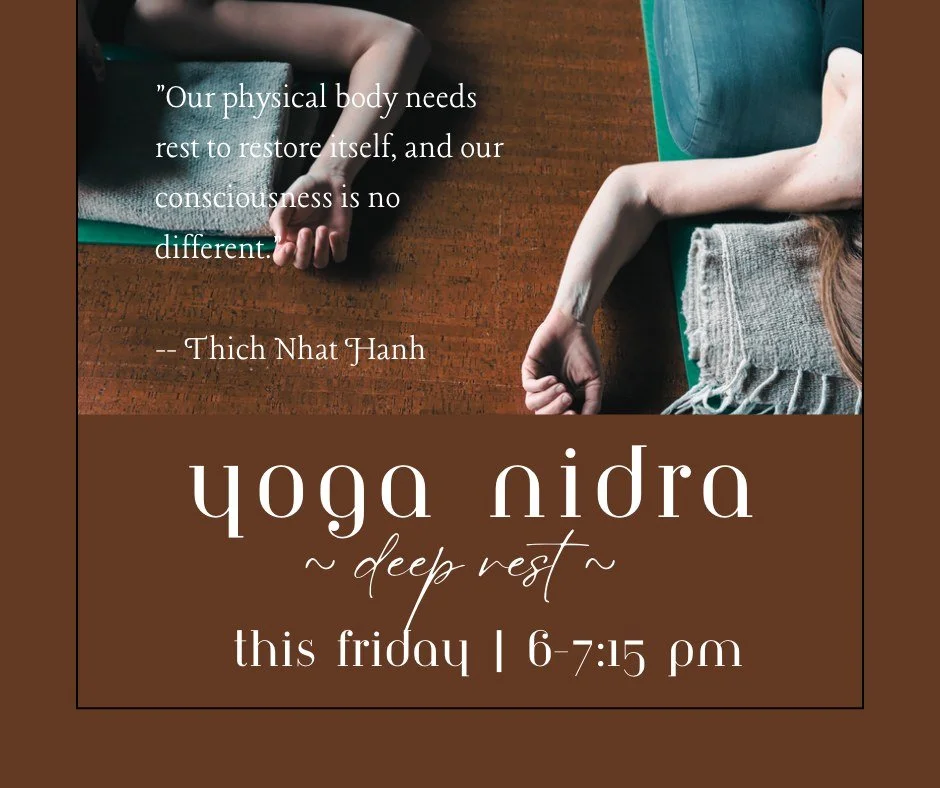 Yoga Nidra (in person AND virtual)